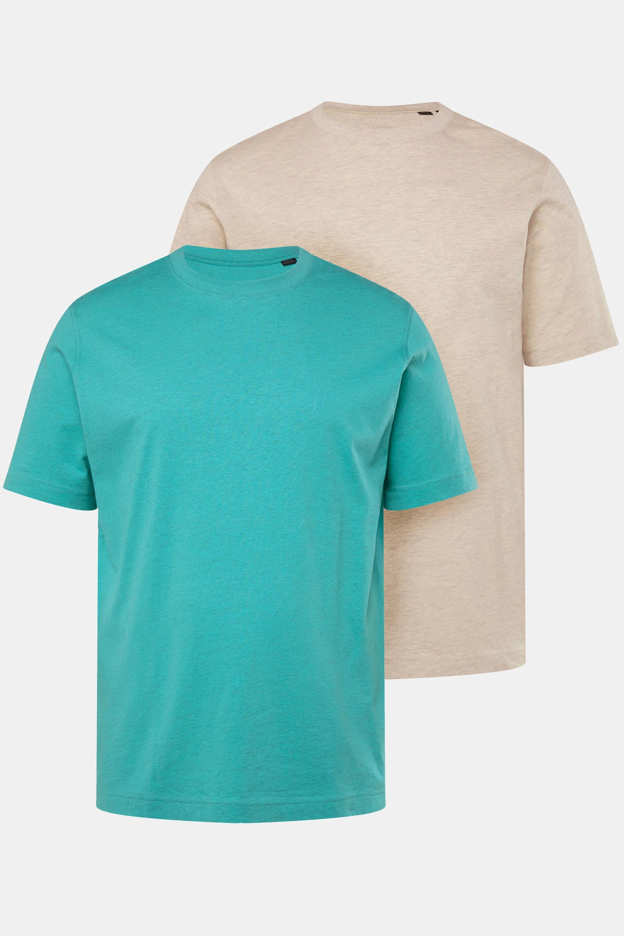 JP1880 Basic Rundhals T-Shirts 2er-Pack