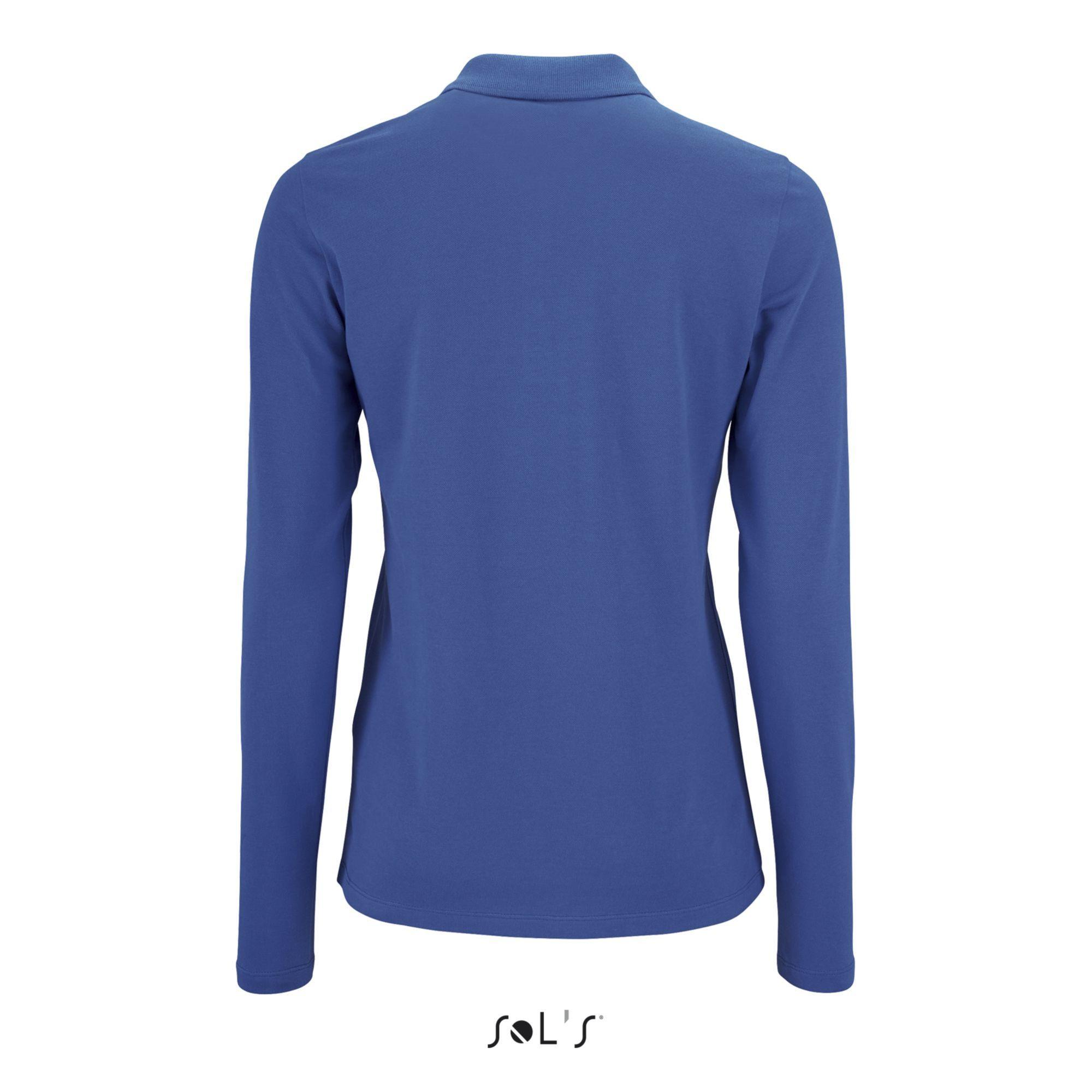 SOLS Perfect Langarm Poloshirt
