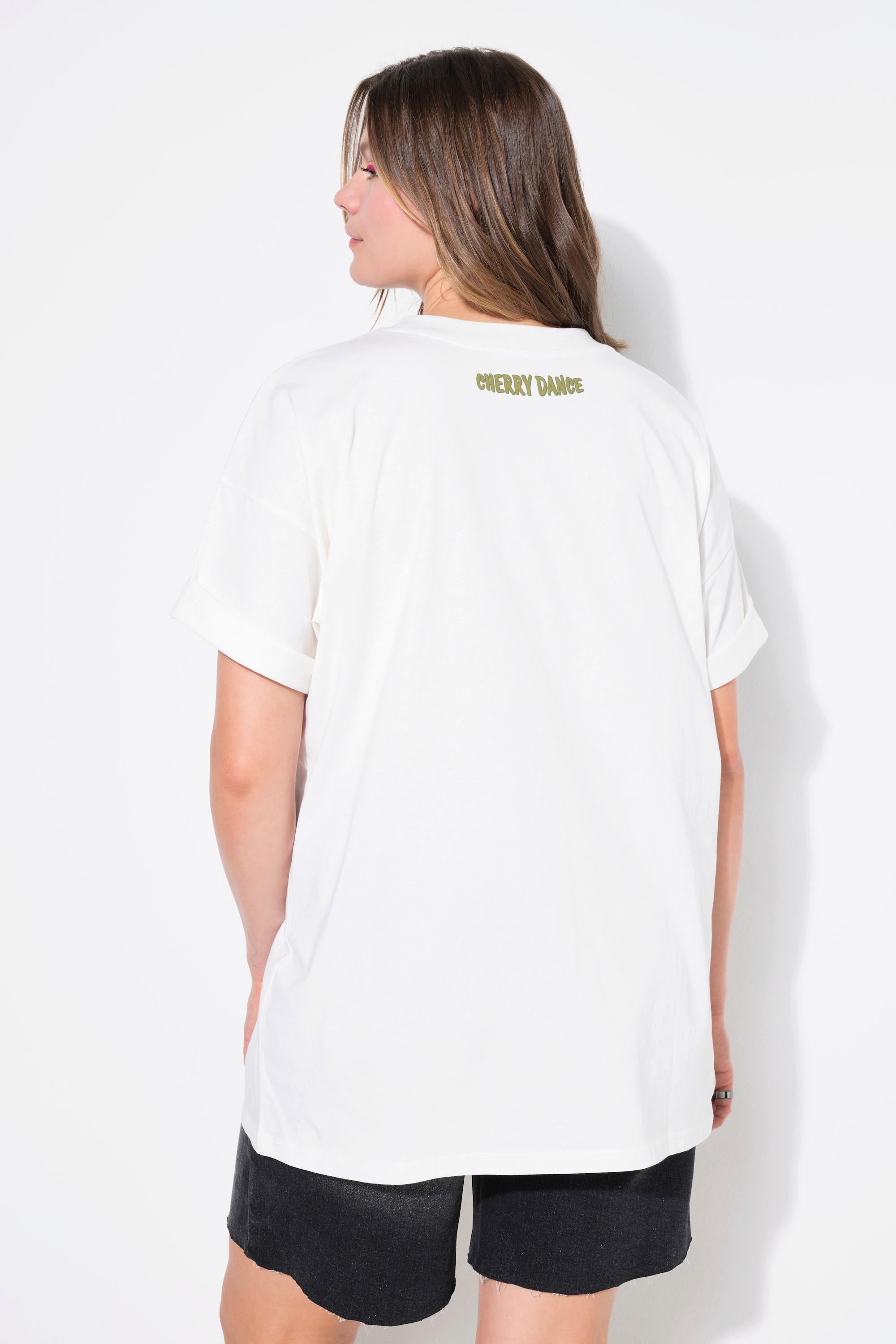 Studio Untold Oversized T-Shirt mit Cherry-Print