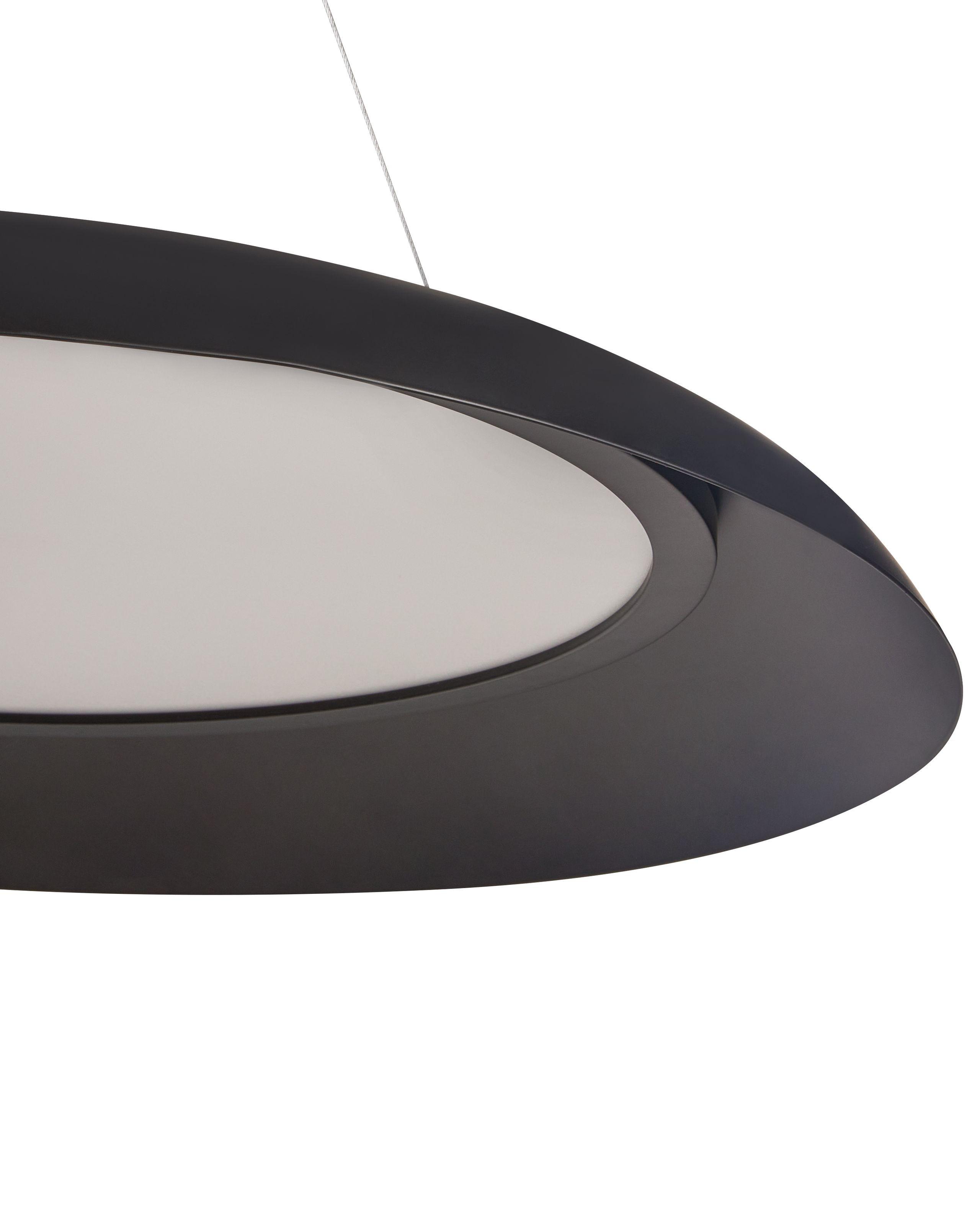 Beliani LED Hängelampe aus Eisen Modern SURKO