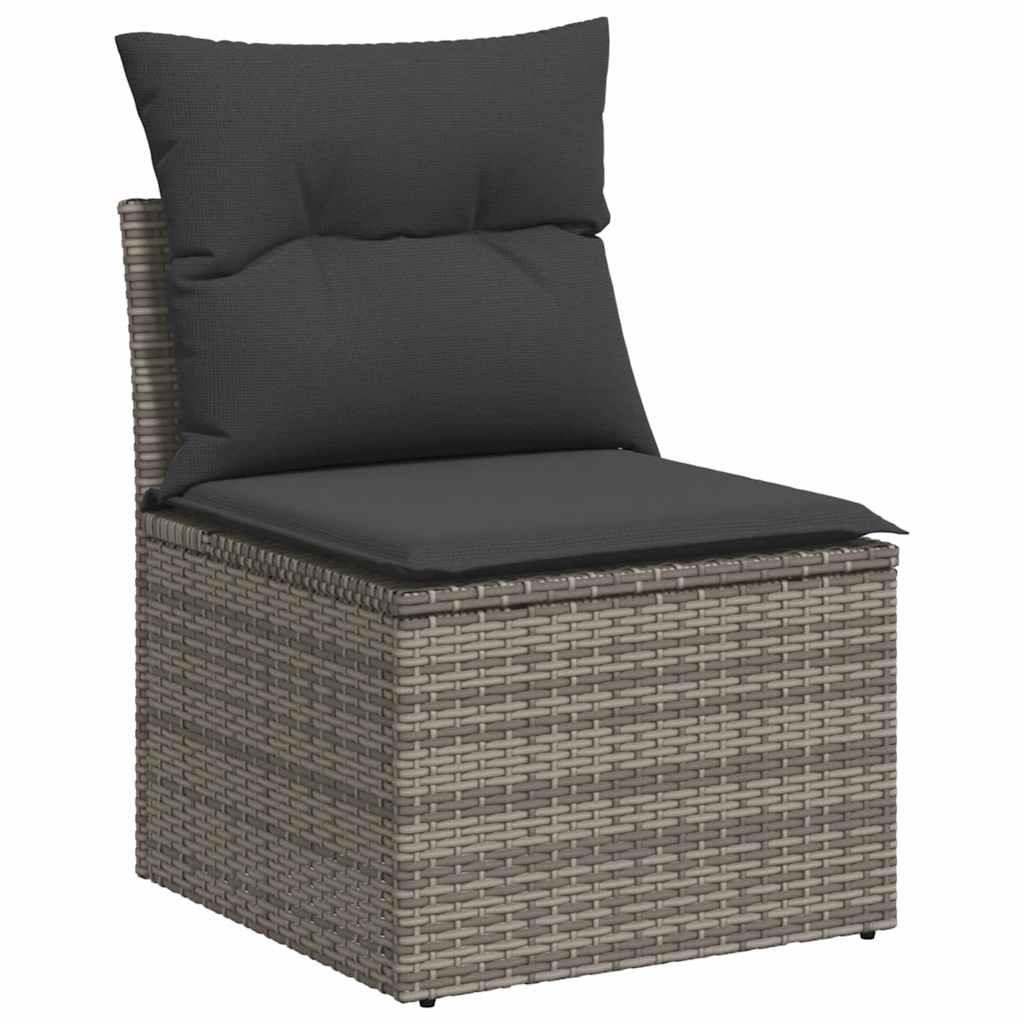 VidaXL Gartensofa set poly-rattan