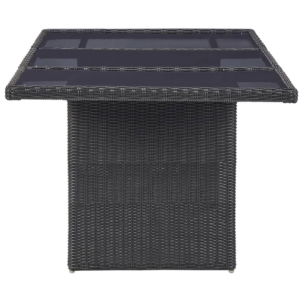 VidaXL Gartentisch poly-rattan