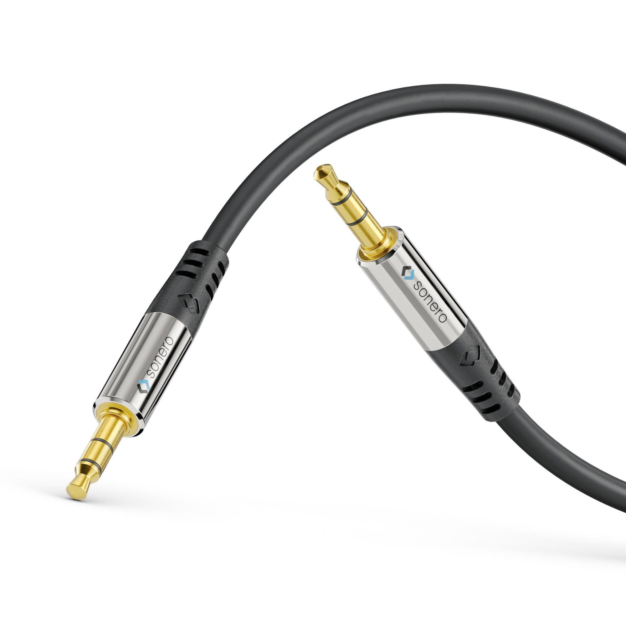 sonero Audio Kabel 3.5 mm Klinke 3.5 mm Klinke 15 m