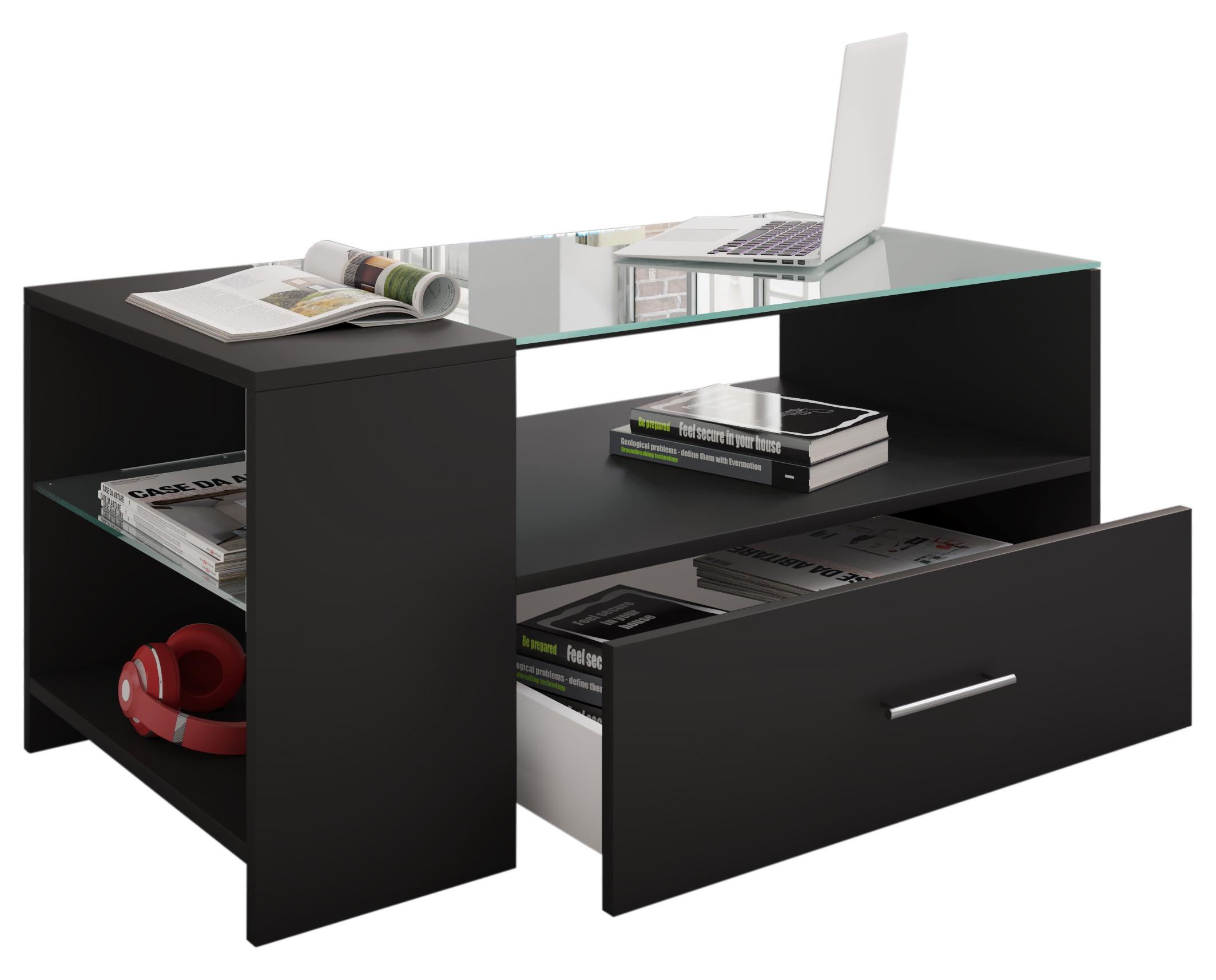 VCM Holz Couchtisch Tindala