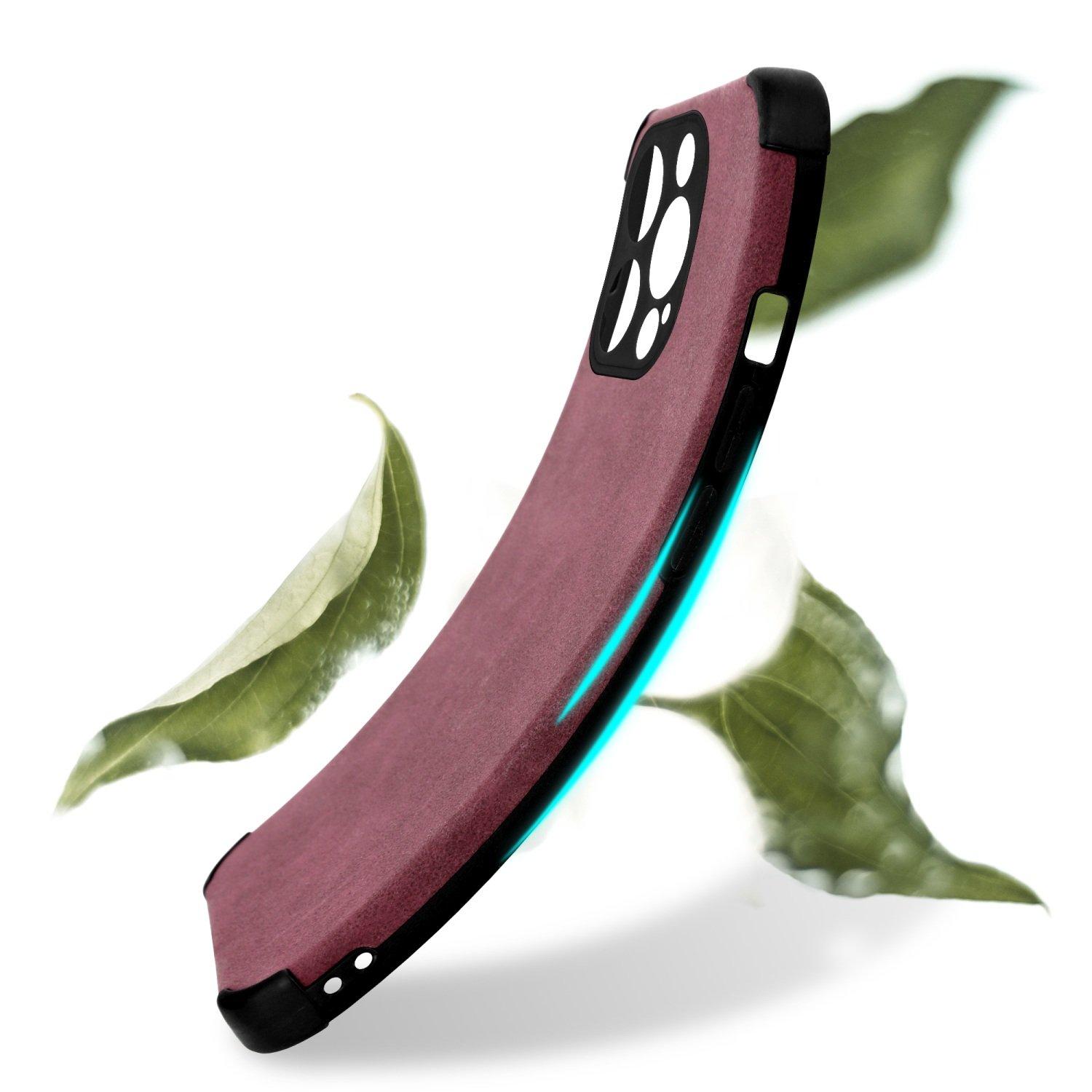 Cadorabo Hülle für Apple iPhone 11 PRO MAX mit Kunst-Wildleder Rückseite