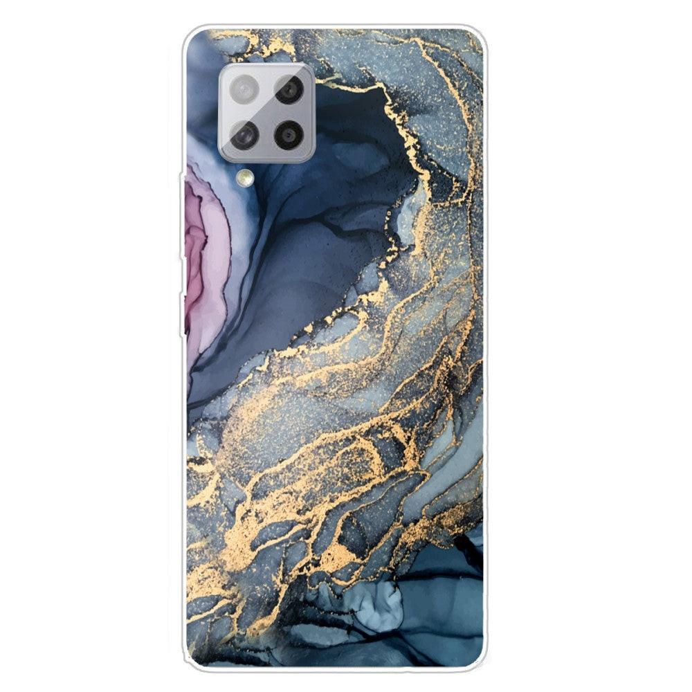 Cover-Discount Galaxy A42 - Silikon Gummi Case Marble