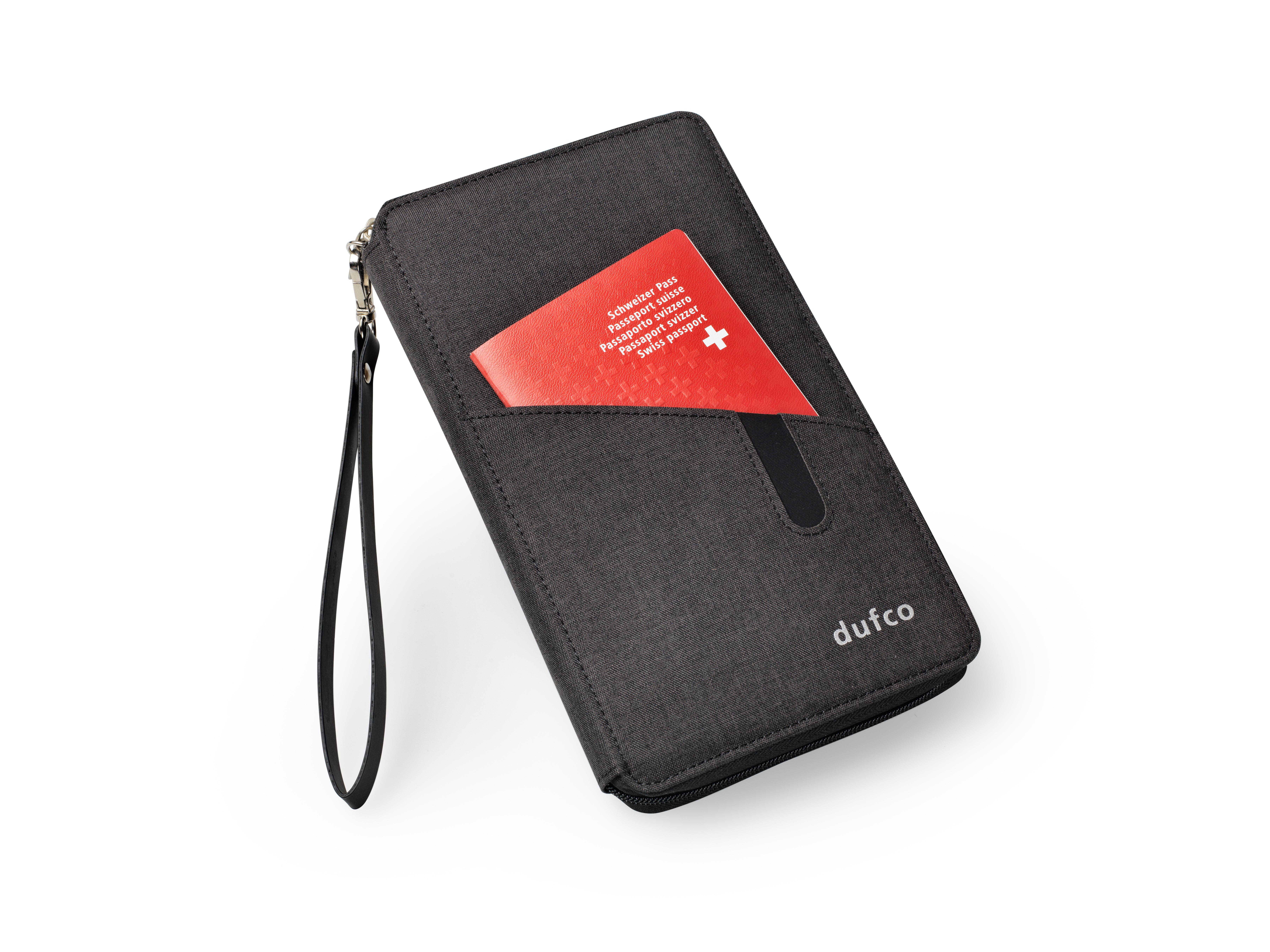 dufco by styro Reisemappe mit Powerbank 4000 mAh