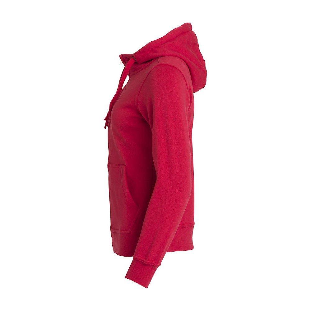 Clique Hoodie mit durchgehendem Reißverschluss