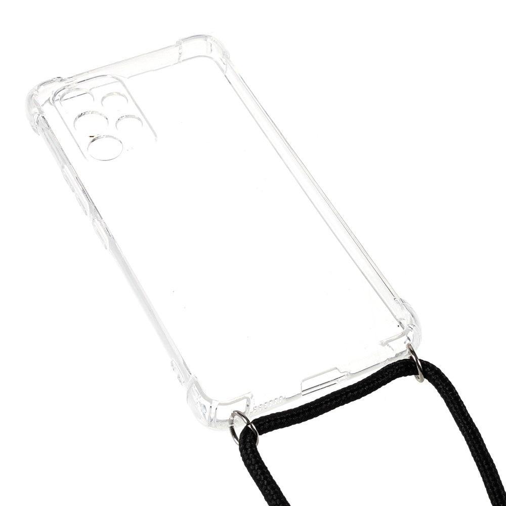 Cover-Discount Galaxy A53 5G - Hülle mit Umhängeband Transparent
