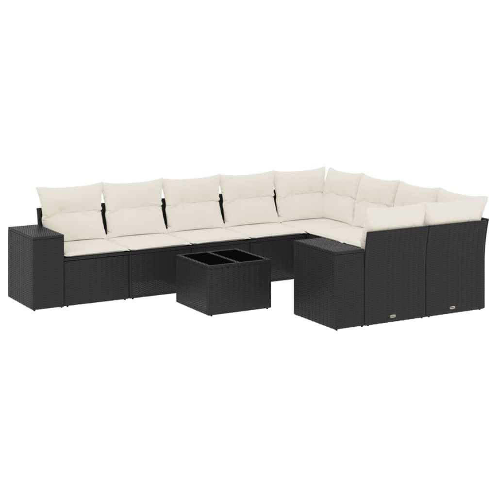 VidaXL Garten sofagarnitur poly-rattan