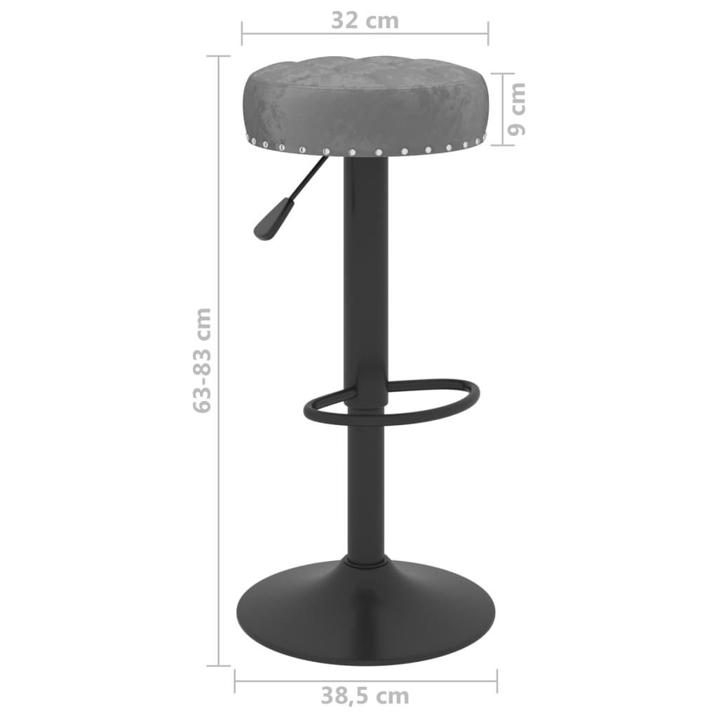 VidaXL Barhocker samt