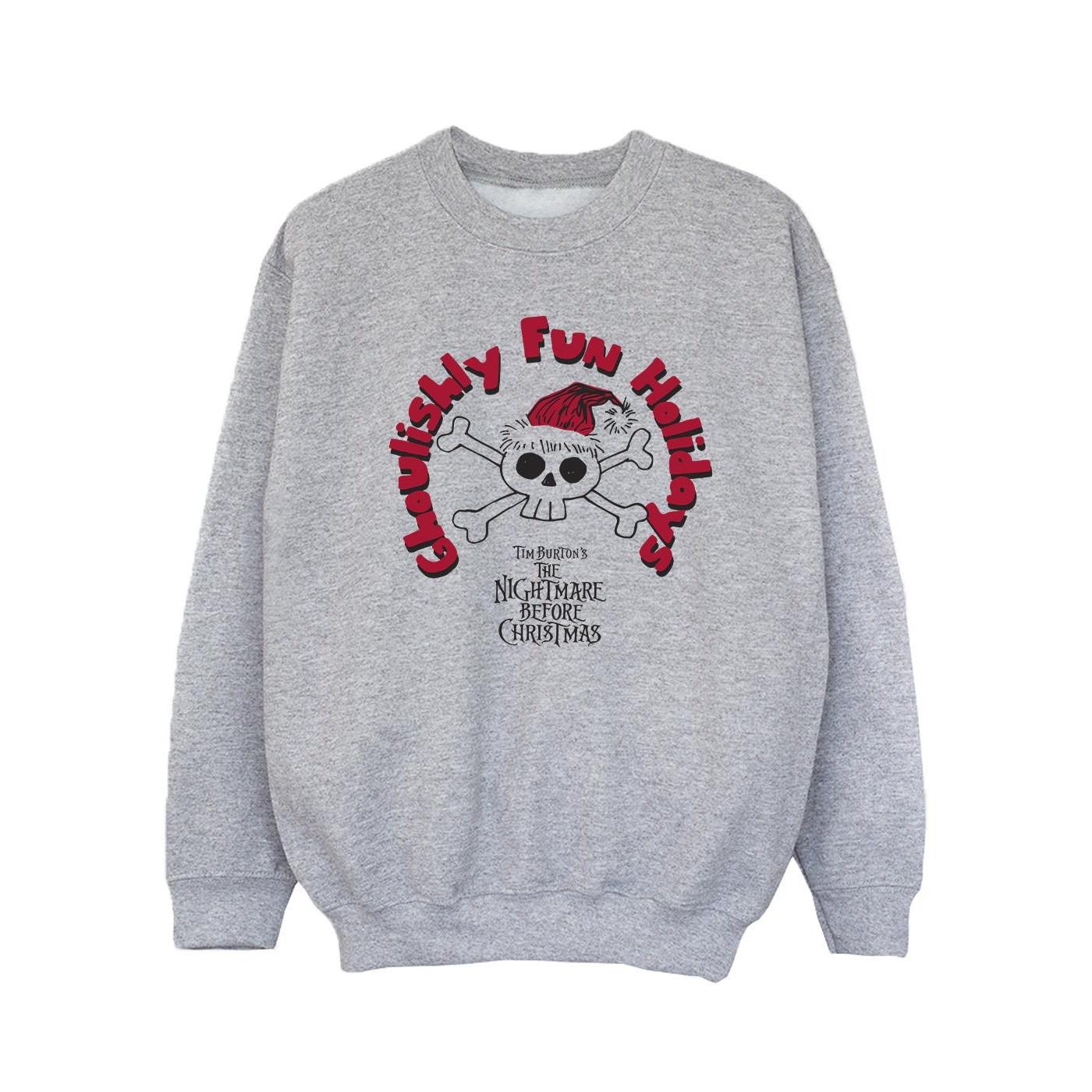 Disney The Nightmare Before Christmas Ghoulishly Fun Holidays Sweatshirt