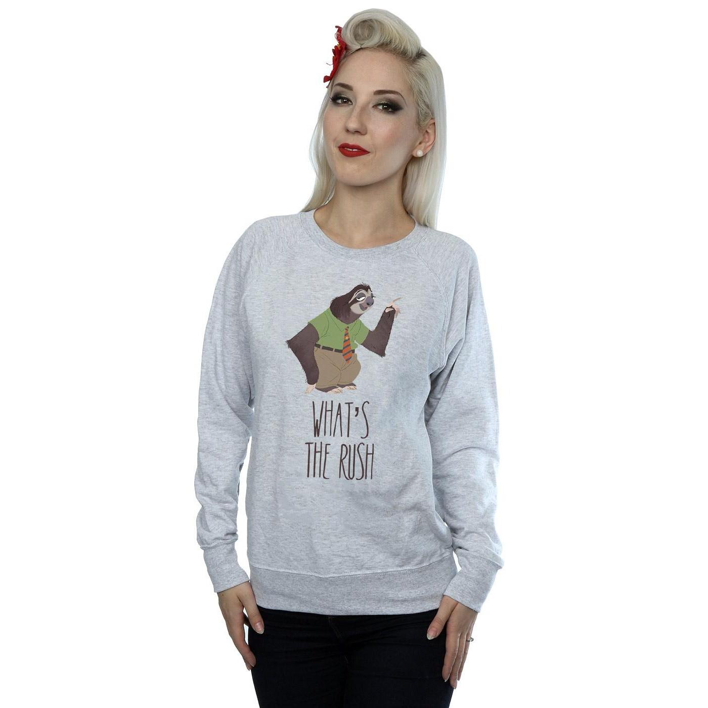 Disney Zootropolis What's The Rush Sweatshirt