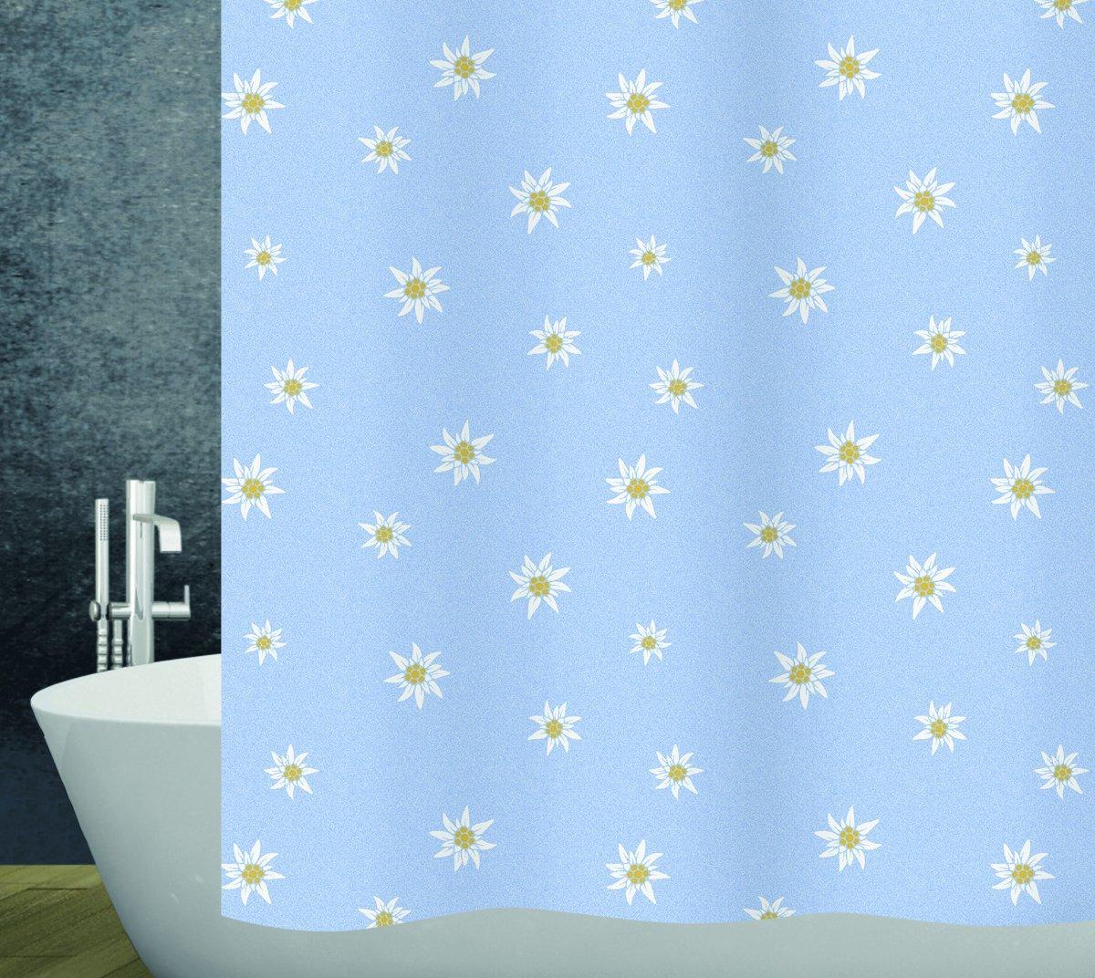 diaqua Duschvorhang Textil Edelweiss