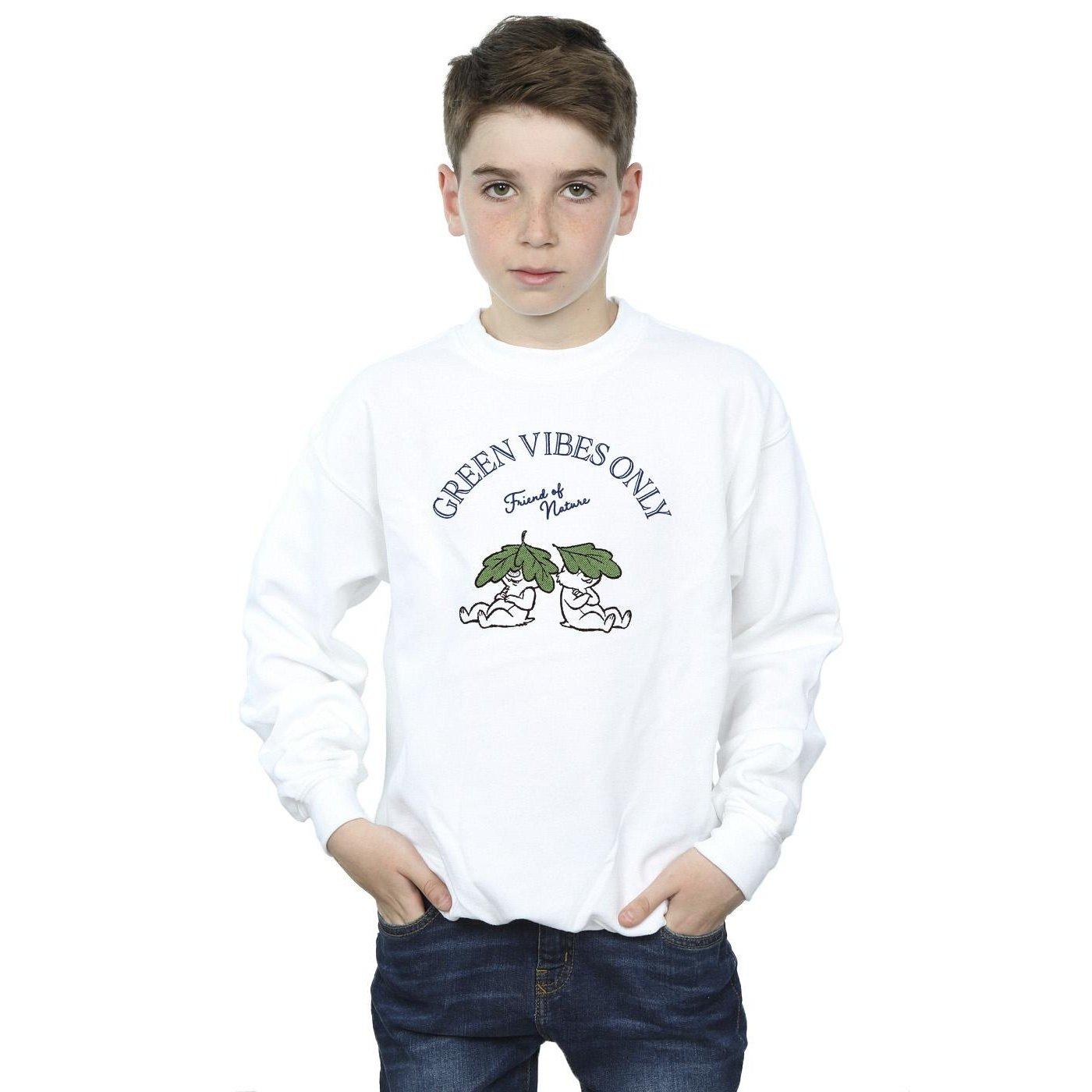 Disney Chip 'n Dale Green Vibes Only Sweatshirt