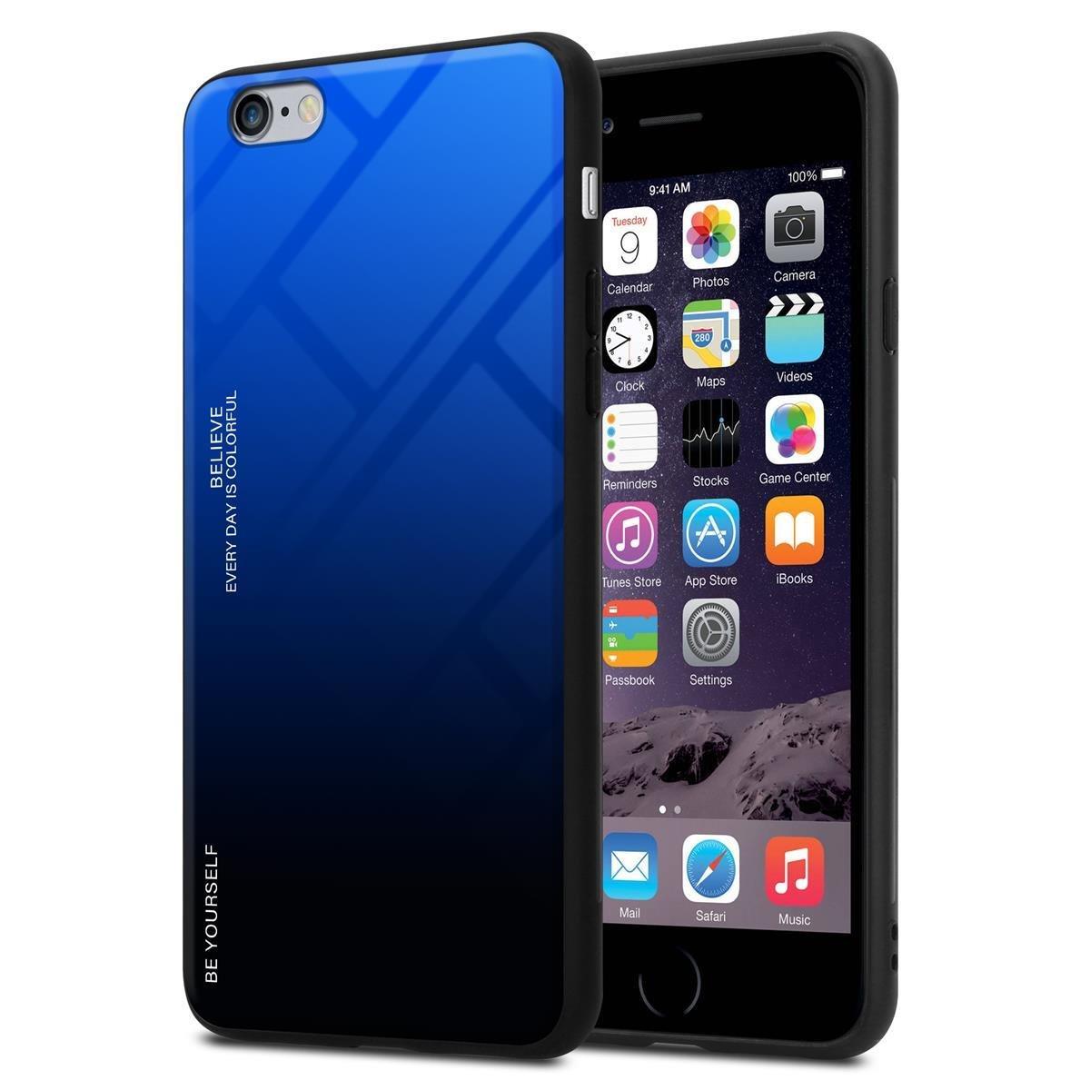 Cadorabo Hülle für Apple iPhone 6 PLUS 6S PLUS Zweifarbig