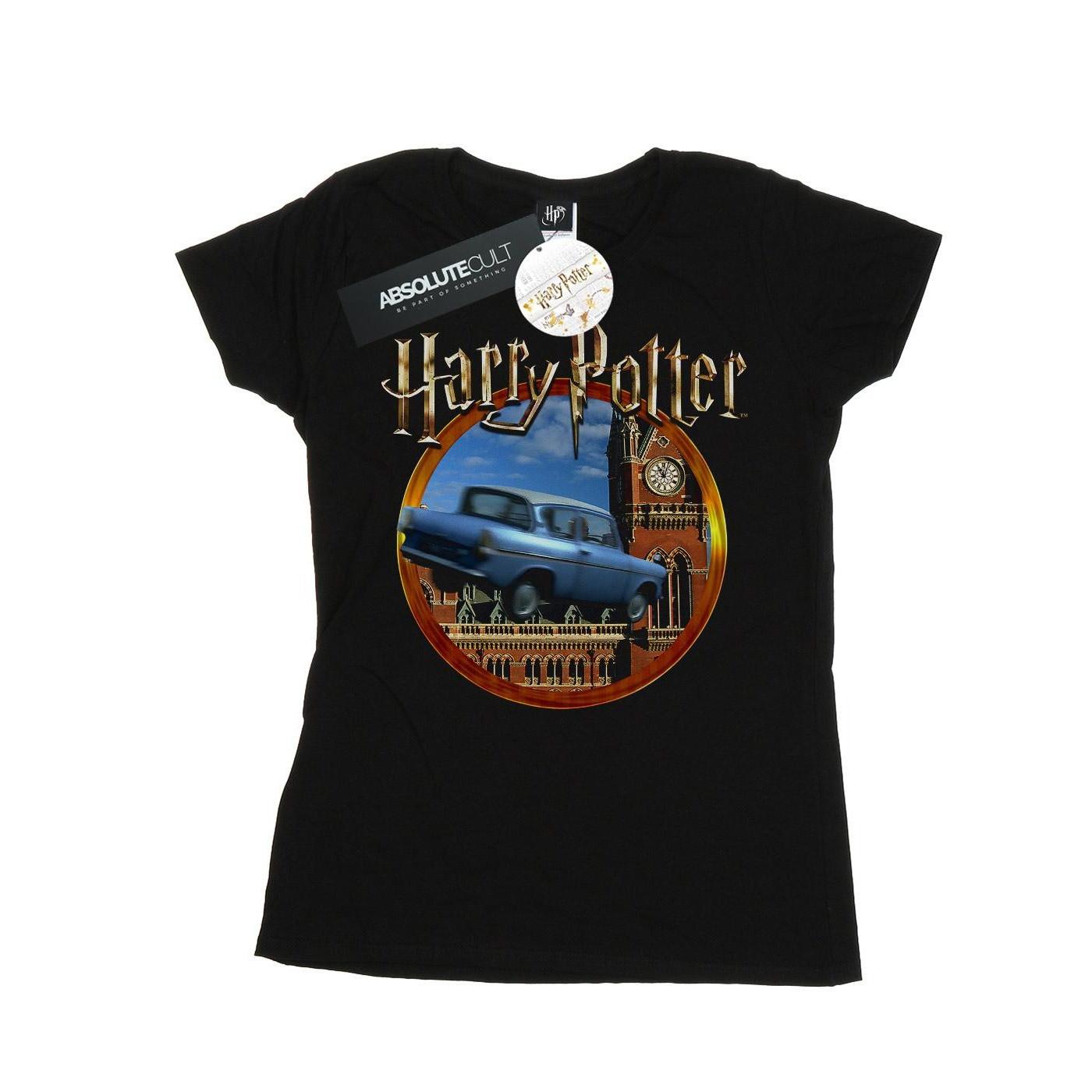 Harry Potter Fliegendes Auto Print T-Shirt
