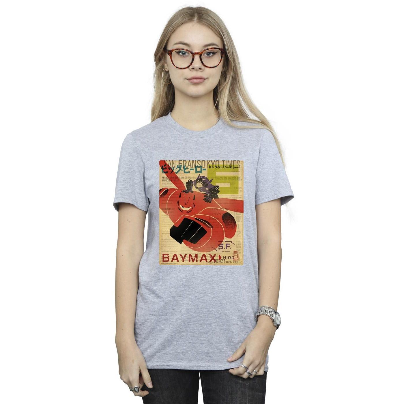 Disney Big Hero 6 Baymax San Fransokyo Times T-Shirt