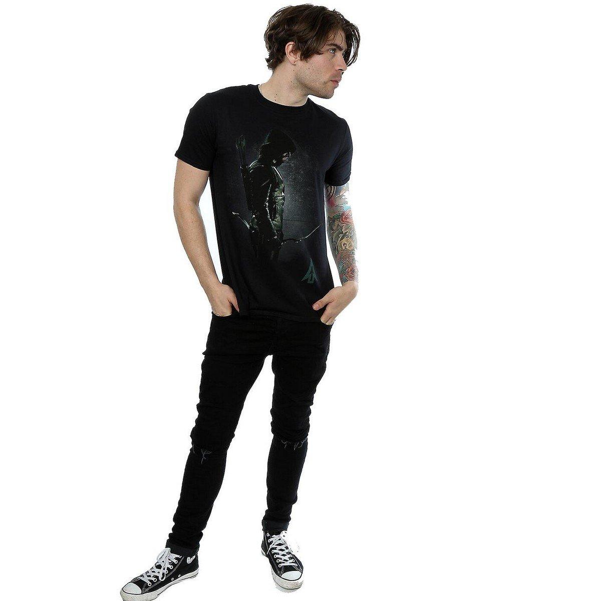 Green Arrow Hooded Focus T-Shirt