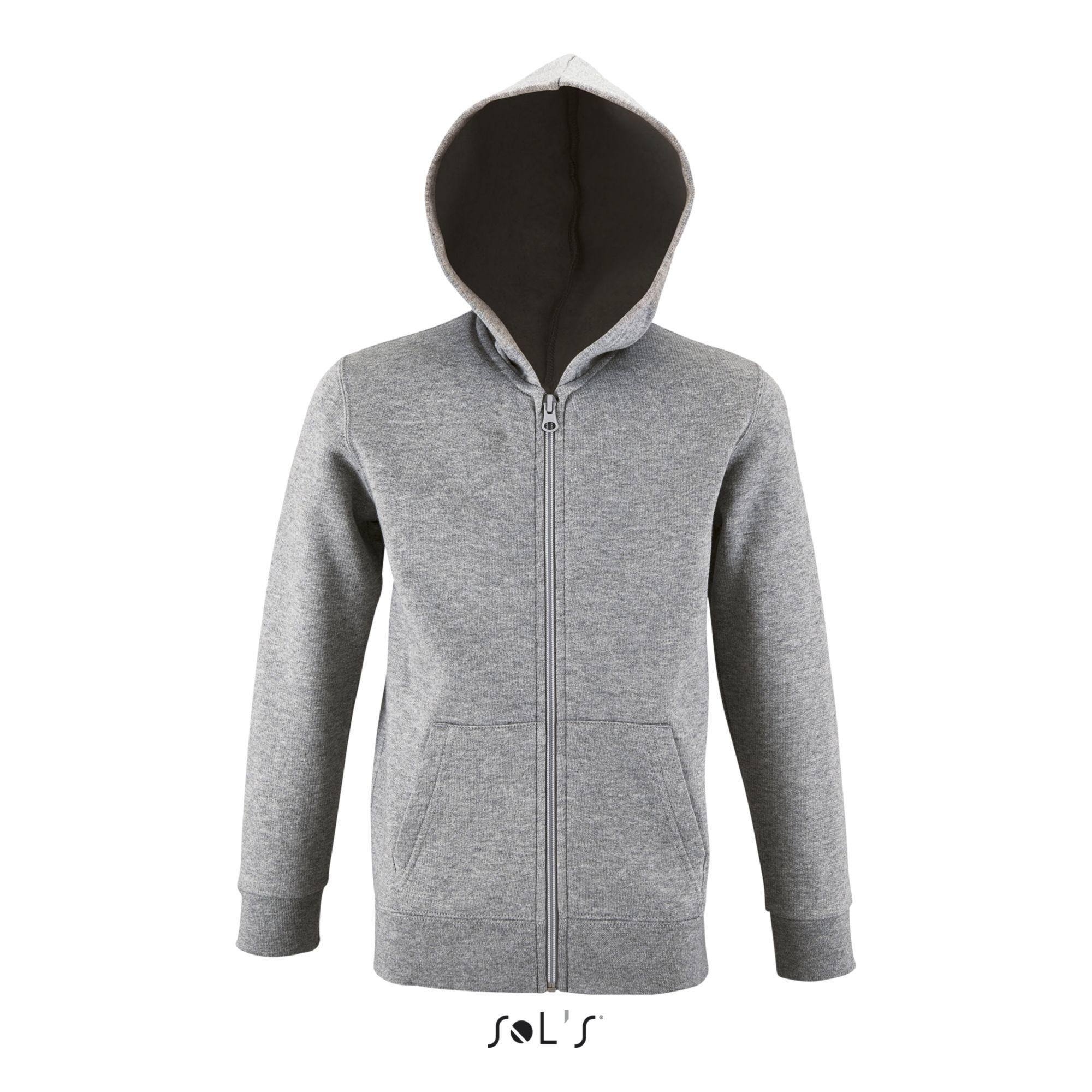 SOLS hoodie kinder stone