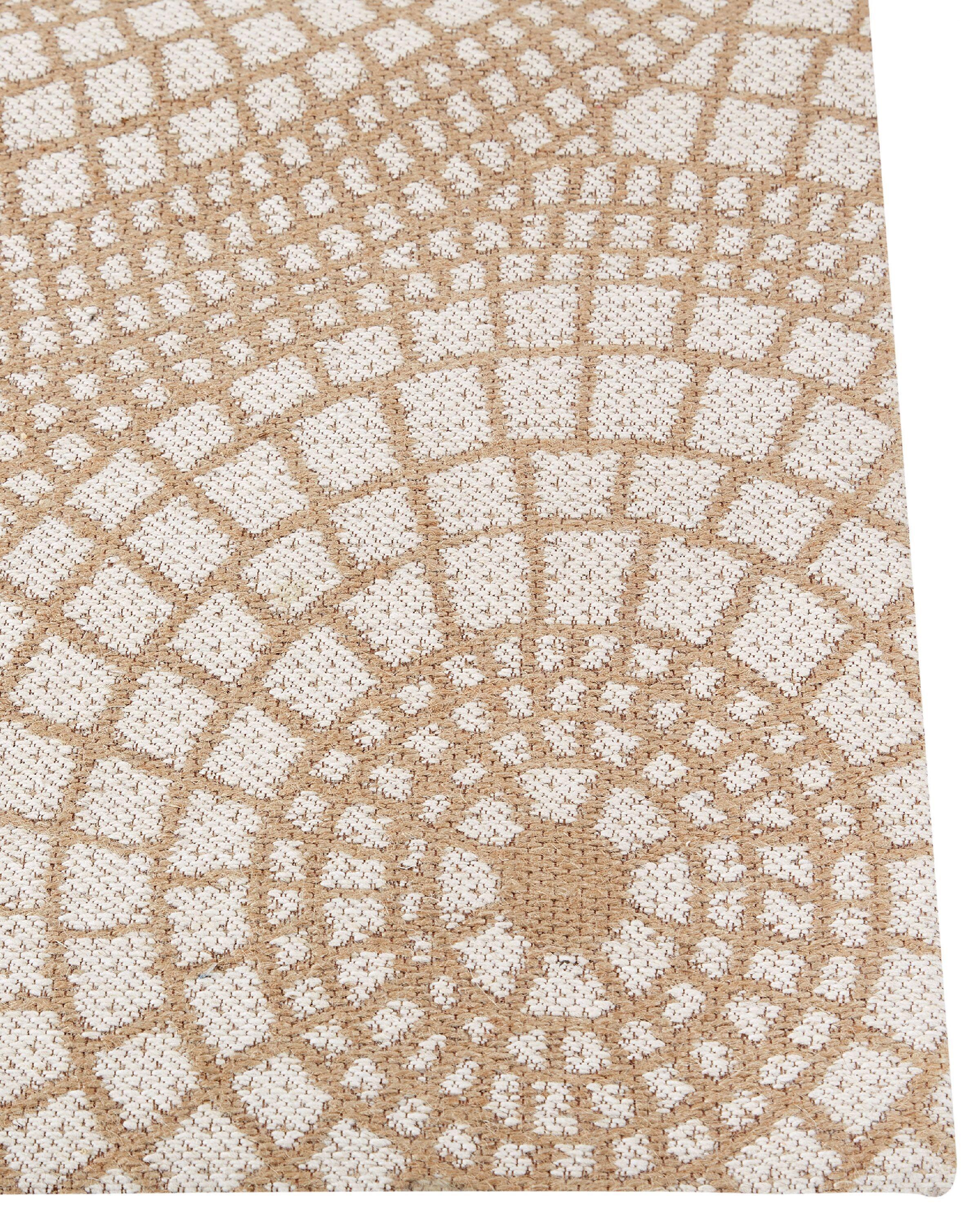 Beliani Teppich aus Jute Boho ARIBA
