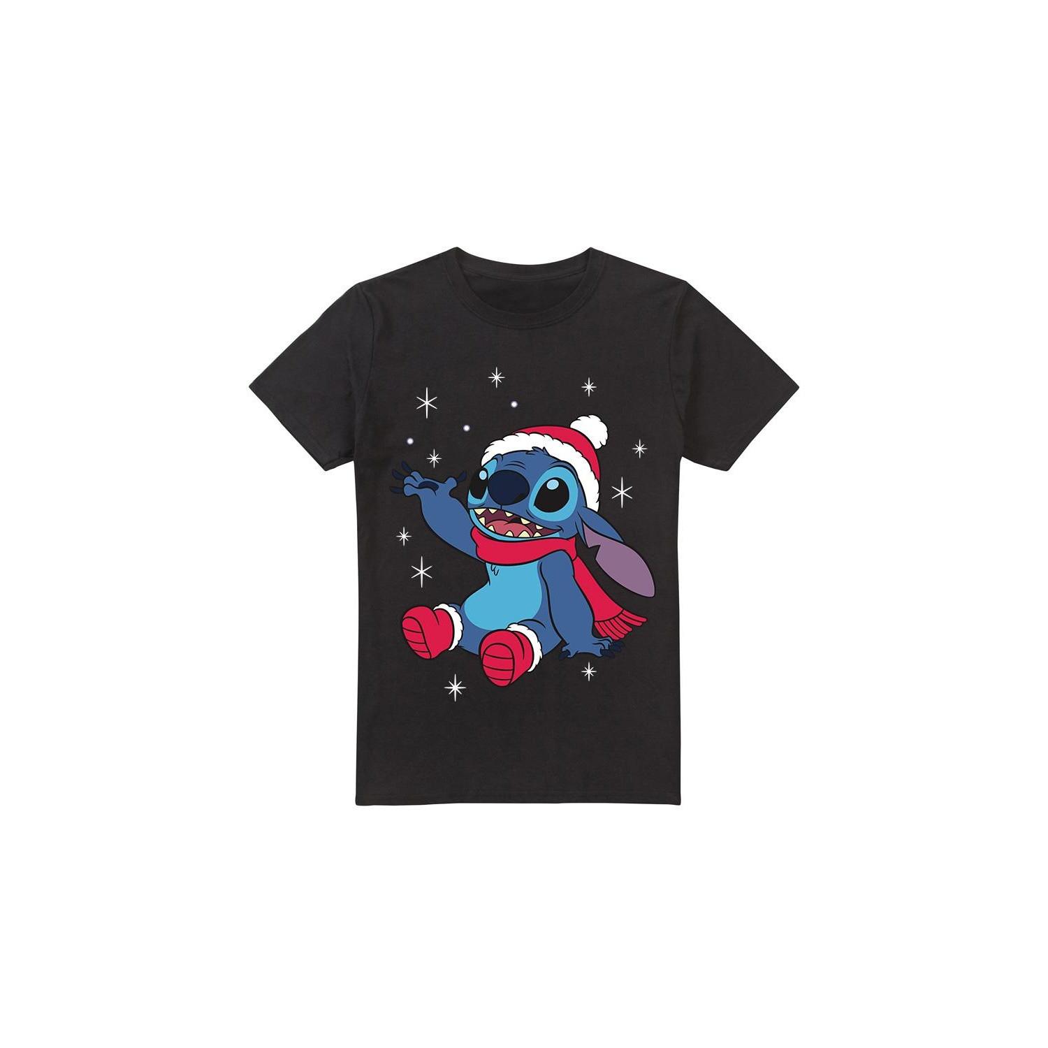 Lilo & Stitch Weihnachtliches Design T-Shirt