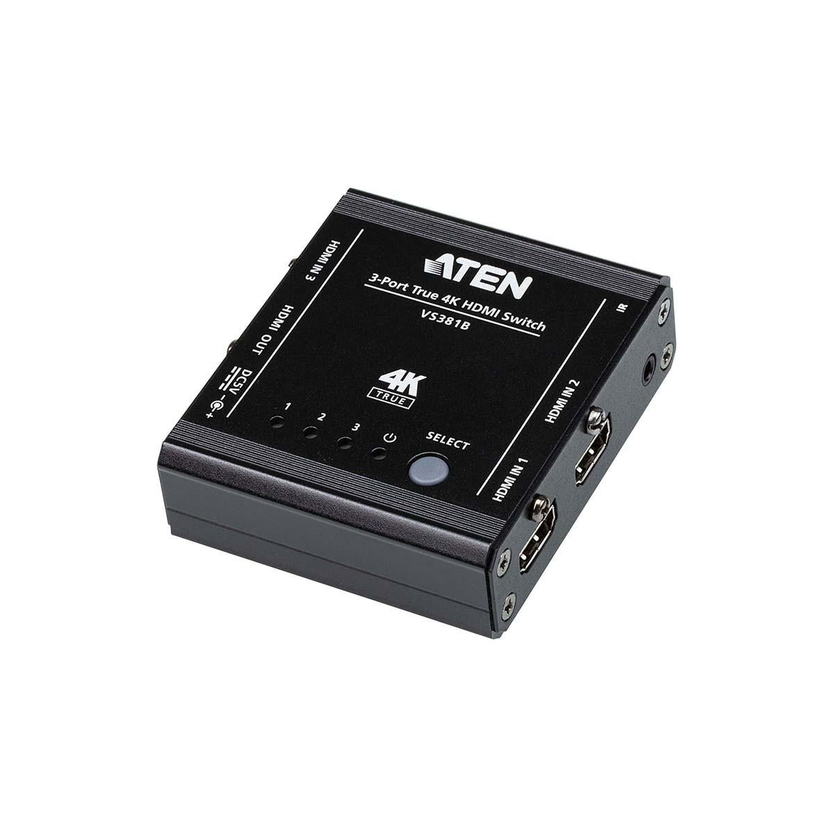 Nedis Echter 4K-HDMI-Switch mit 3 Anschlüssen
