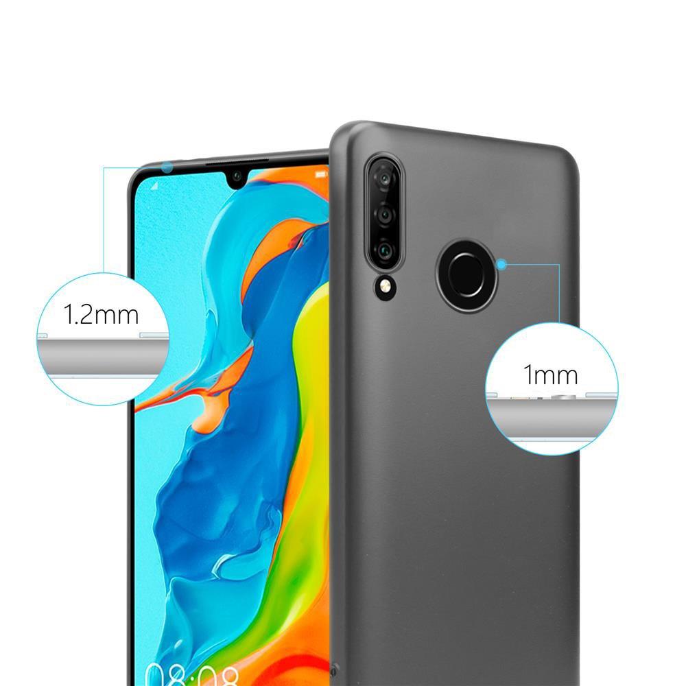 Cadorabo Hülle für Huawei P30 LITE TPU Silikon Matt