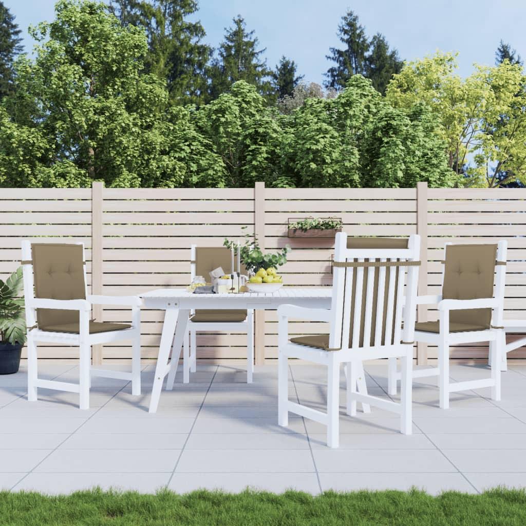 VidaXL Gartenstuhlauflage für niedriglehner gewebe
