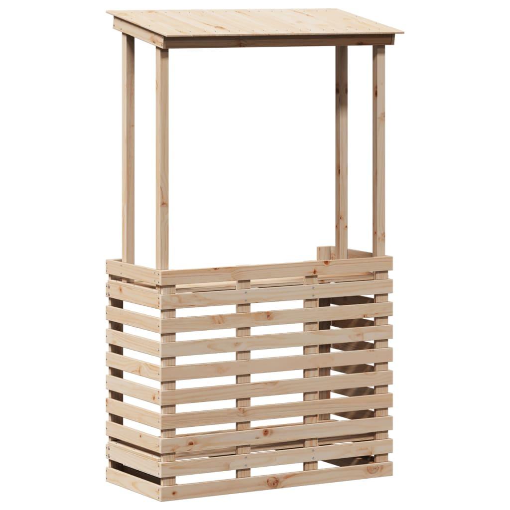 VidaXL Garten bartisch holz