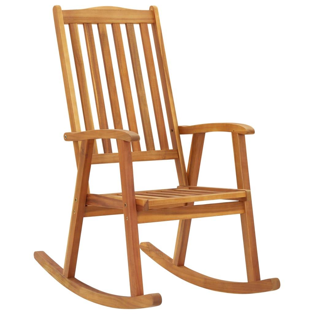 VidaXL Schaukelstuhl akazienholz