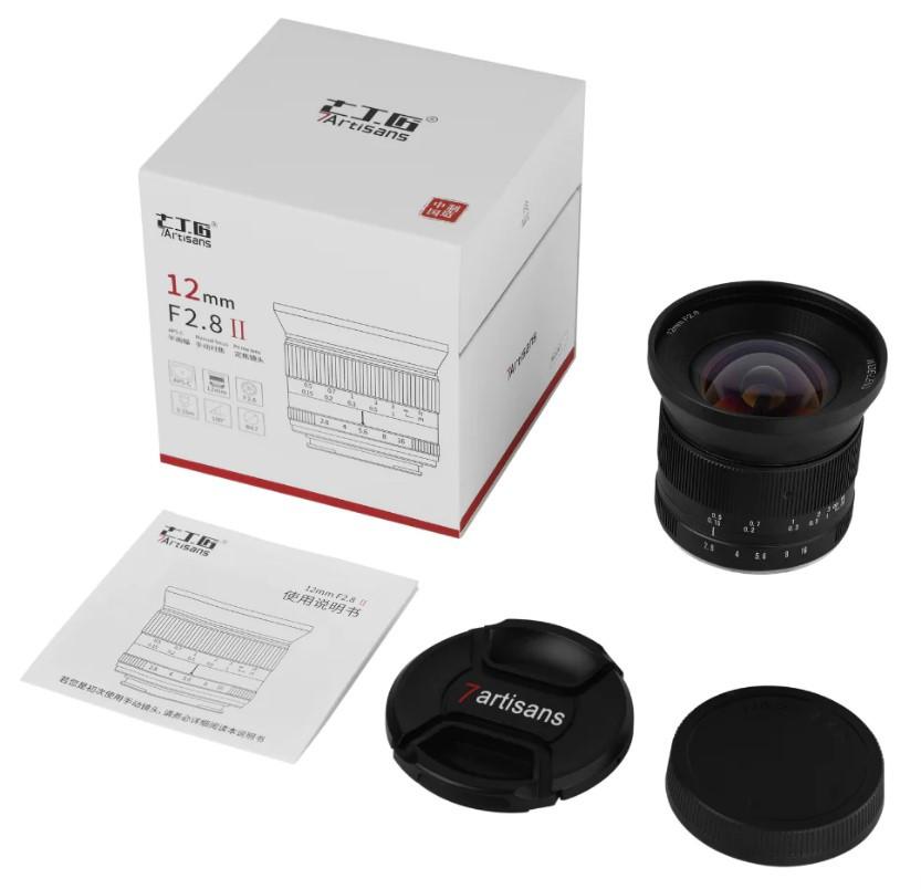 7ARTISANS 7Artisans A604B-II Kameraobjektiv MILC/SLR Ultraweitwinkelobjektiv Schwarz