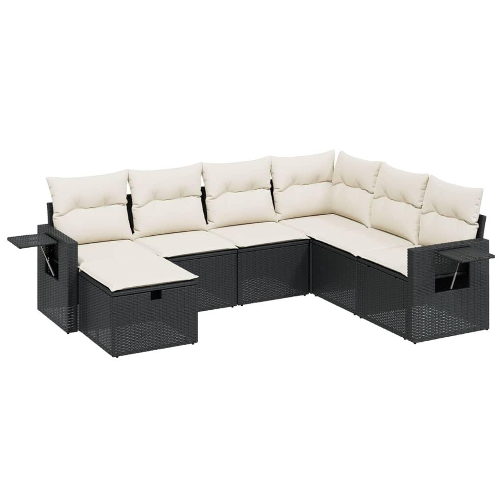 VidaXL Garten sofagarnitur poly-rattan
