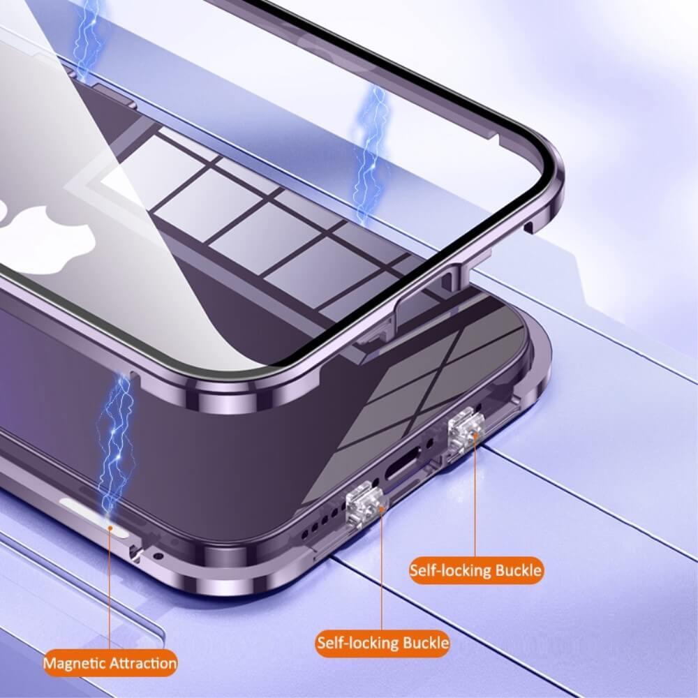 Cover-Discount iPhone 14 - Magnetische Schutzhülle mit Panzerglas
