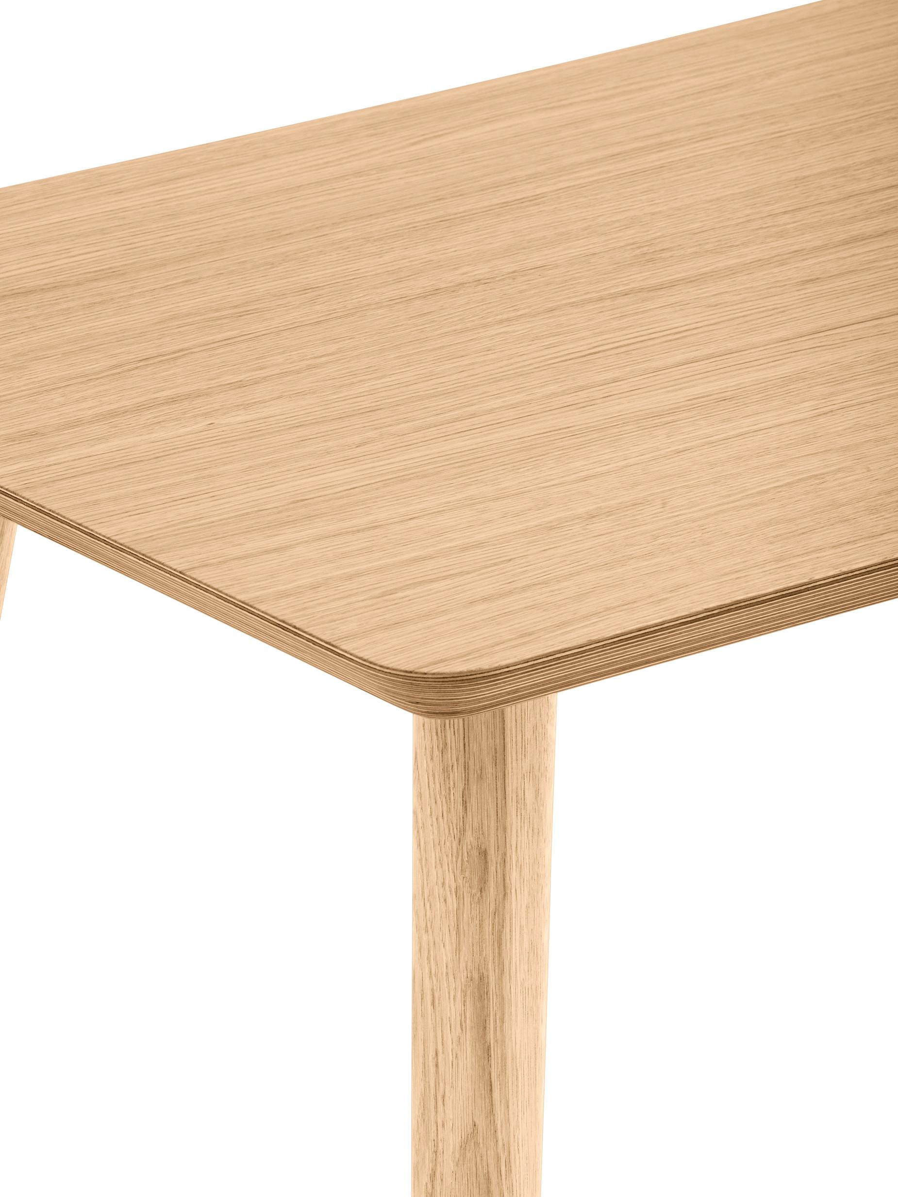 Oakywood Classic Desk - Klassischer Schreibtisch aus Massivholz - Eichenfurnier / 120x60