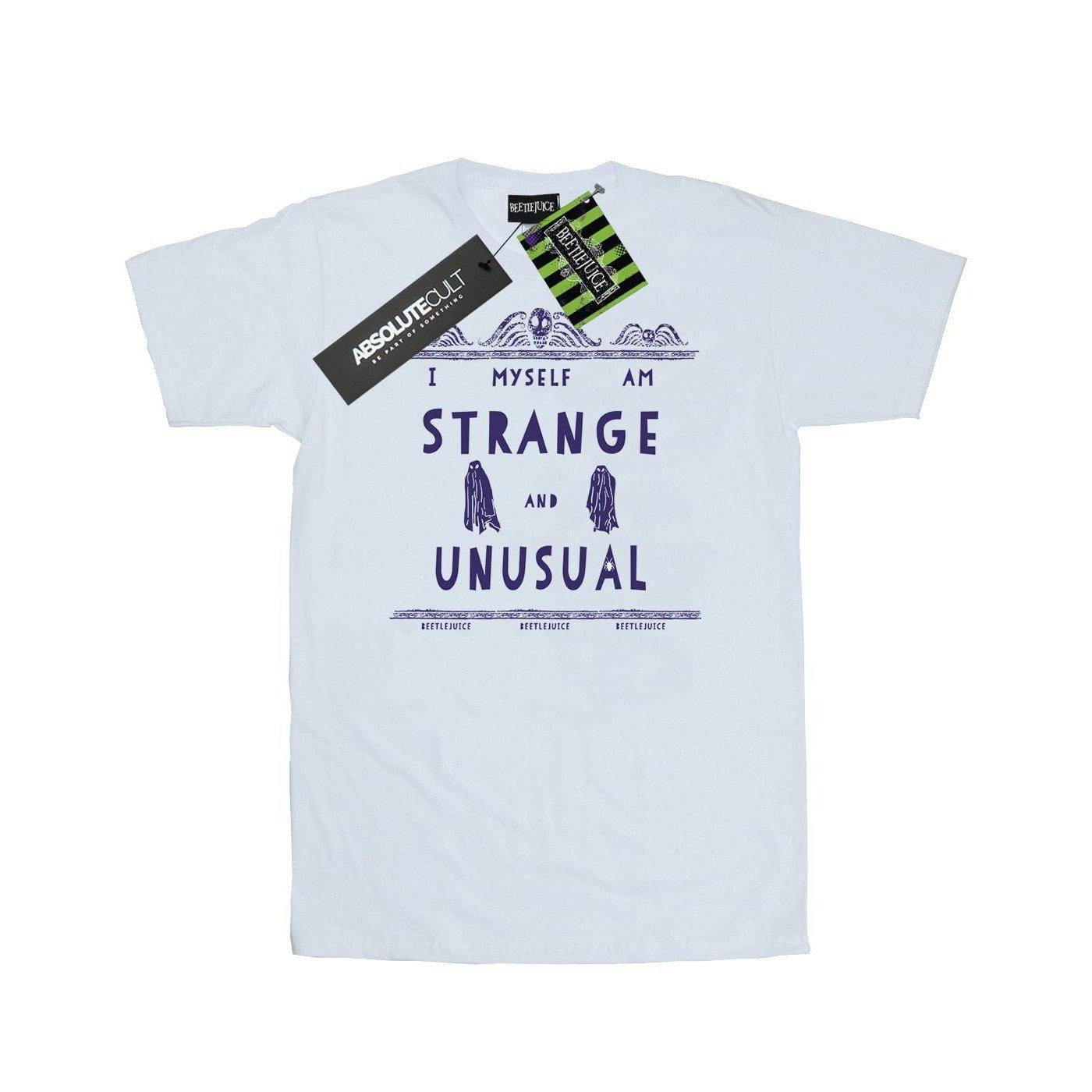 Beetlejuice Strange And Unusual Print T-Shirt