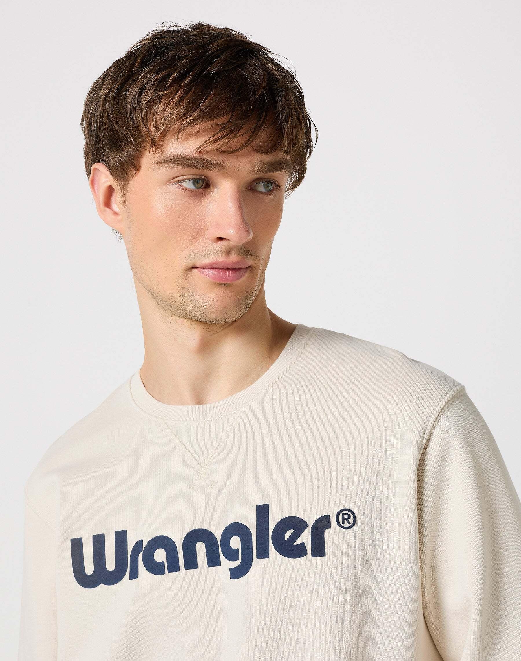 Wrangler Sweatshirts Logo Crew Sweat