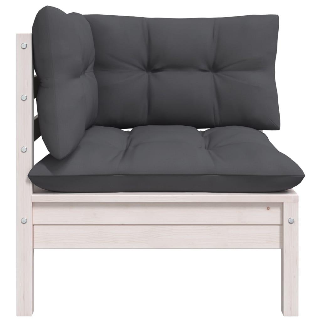 VidaXL 2-sitzer gartensofa kiefernholz