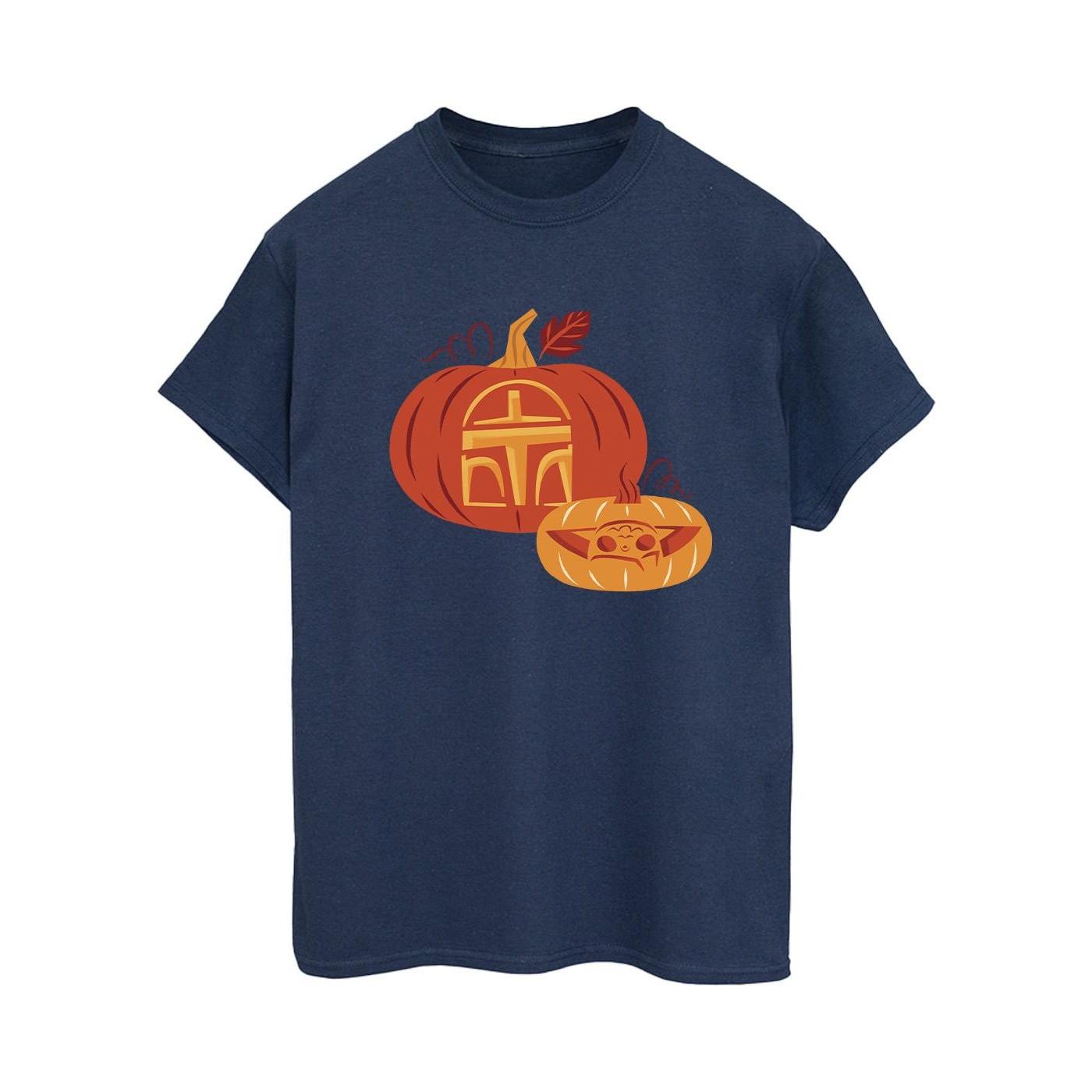 STAR WARS Kürbis Grafik Print T-Shirt