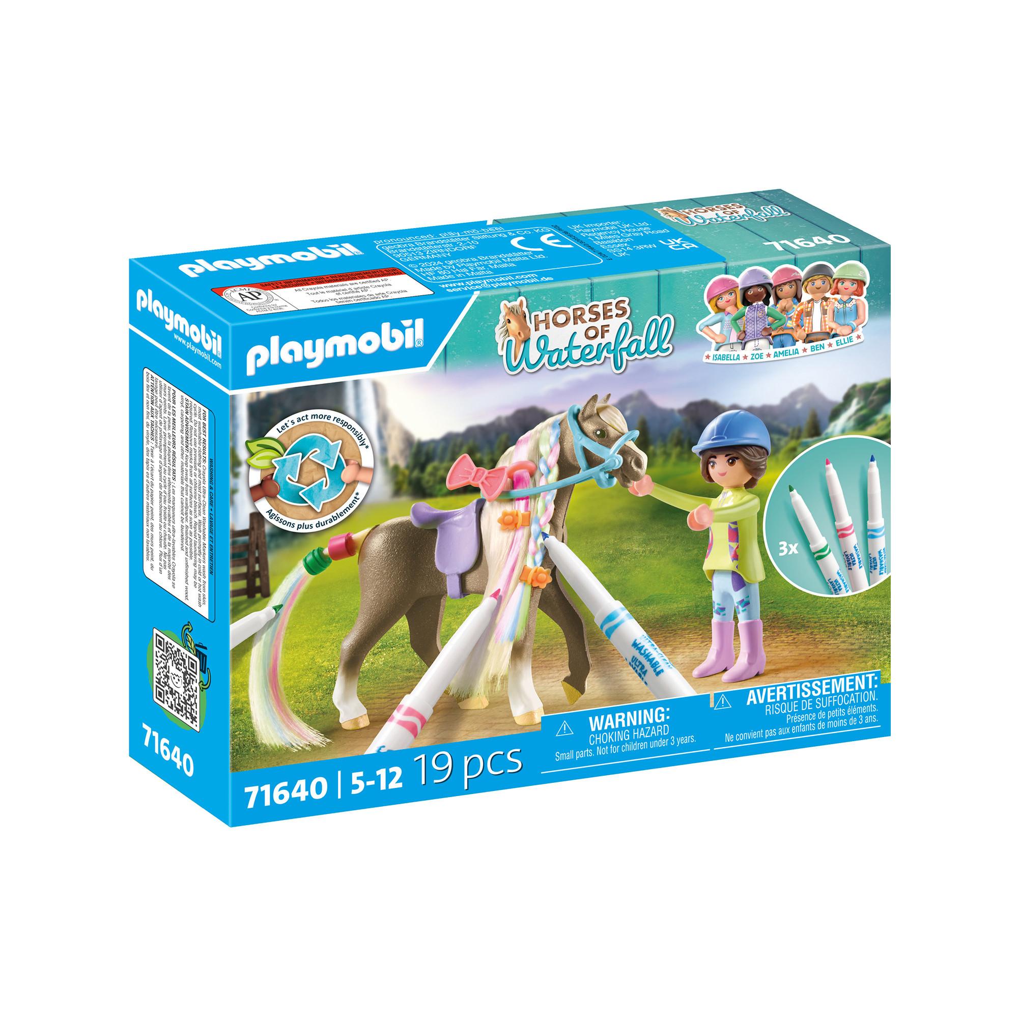 Playmobil 71640 Kreativset mit Pferd und Stiften
