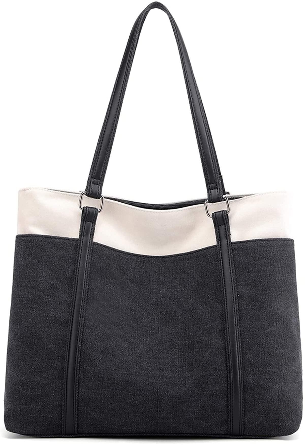 Only-bags.store Handtasche Umhängetasche Canvas Casual Große Tasche Shopper Elegant für Büro Schule Arbeit