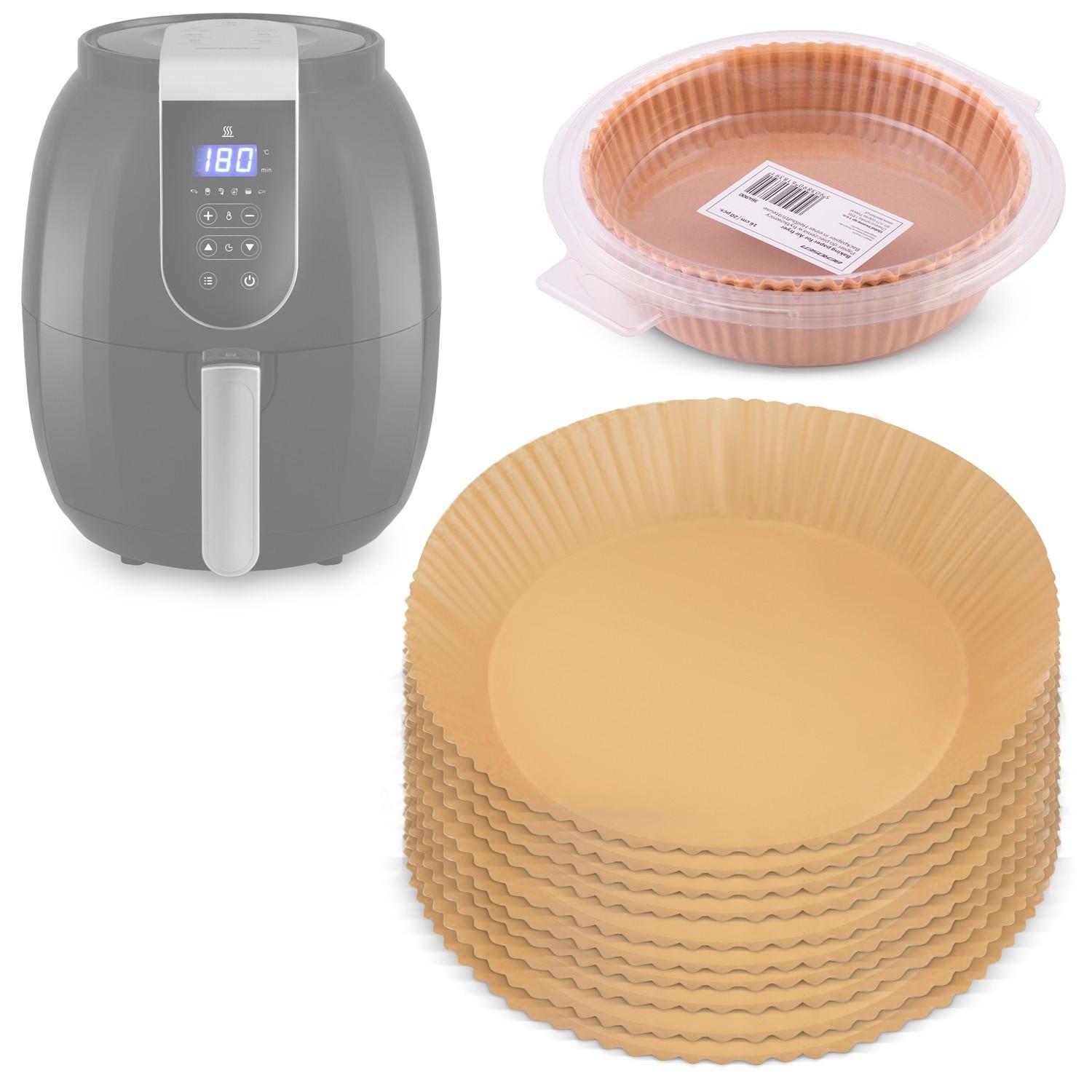 B2X Backpapier für Heißluftfritteuse 16 cm Berdsen - 20 Stk