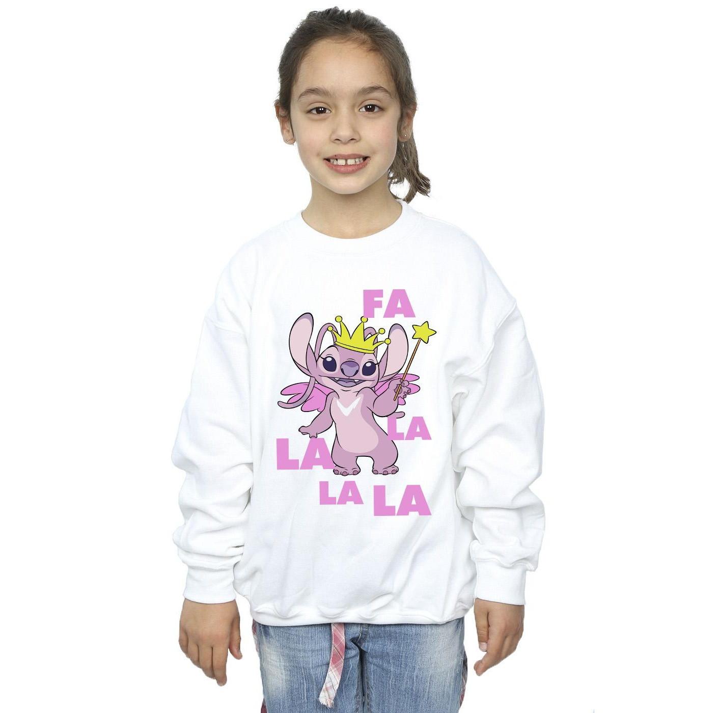 Disney Angel Fa La La Sweatshirt