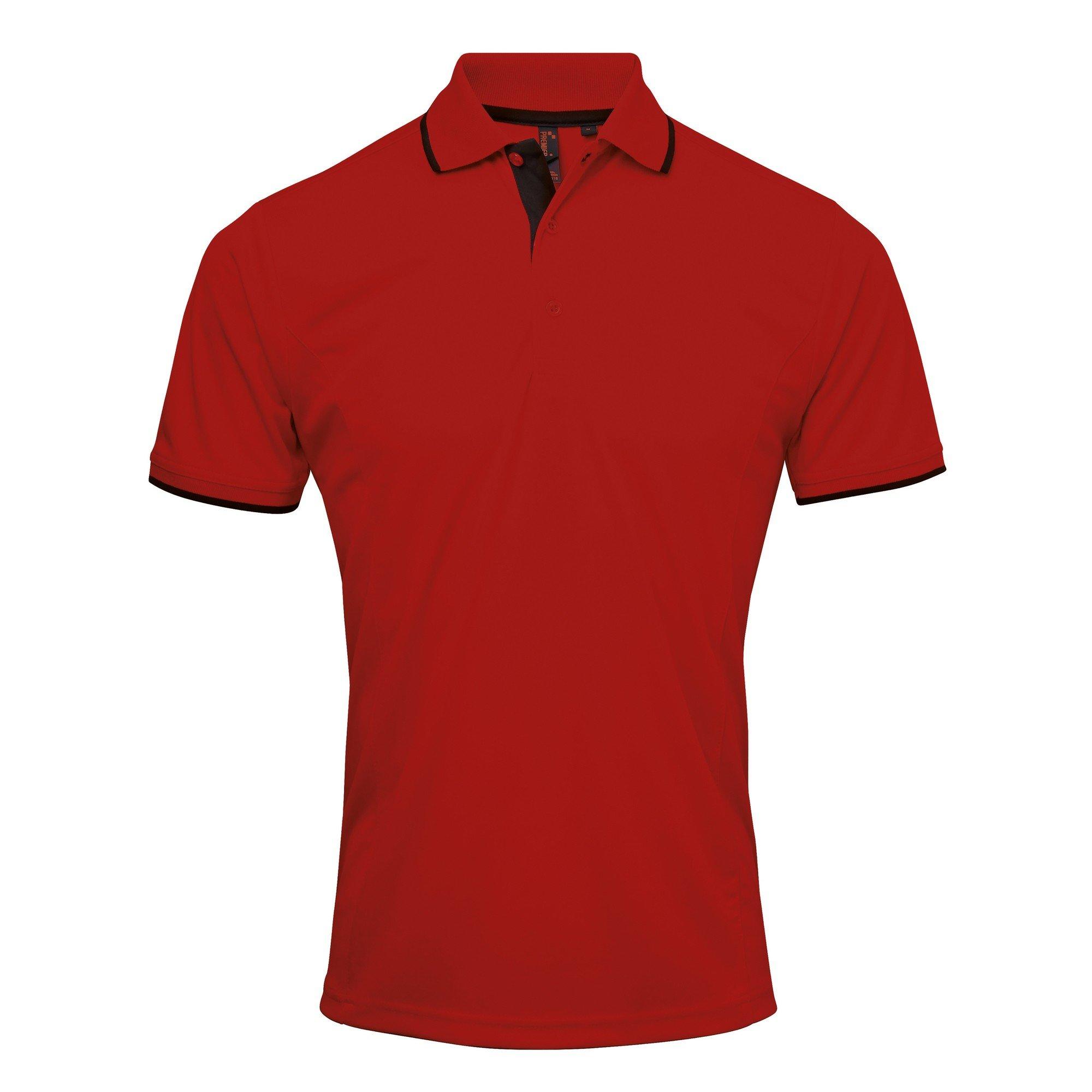 PREMIER Coolchecker Kontrast Polo Shirt