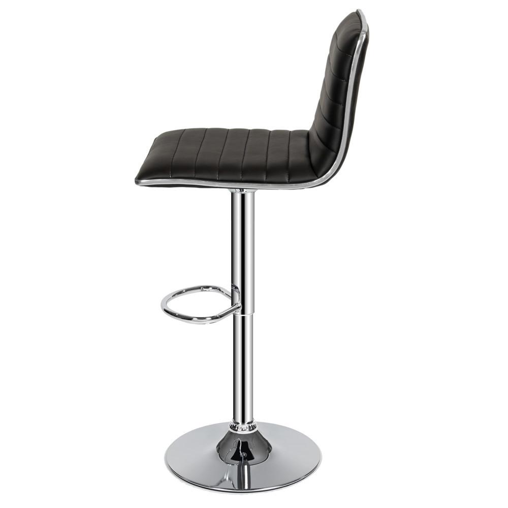 Tectake 2 Barhocker Johannes aus Kunstleder