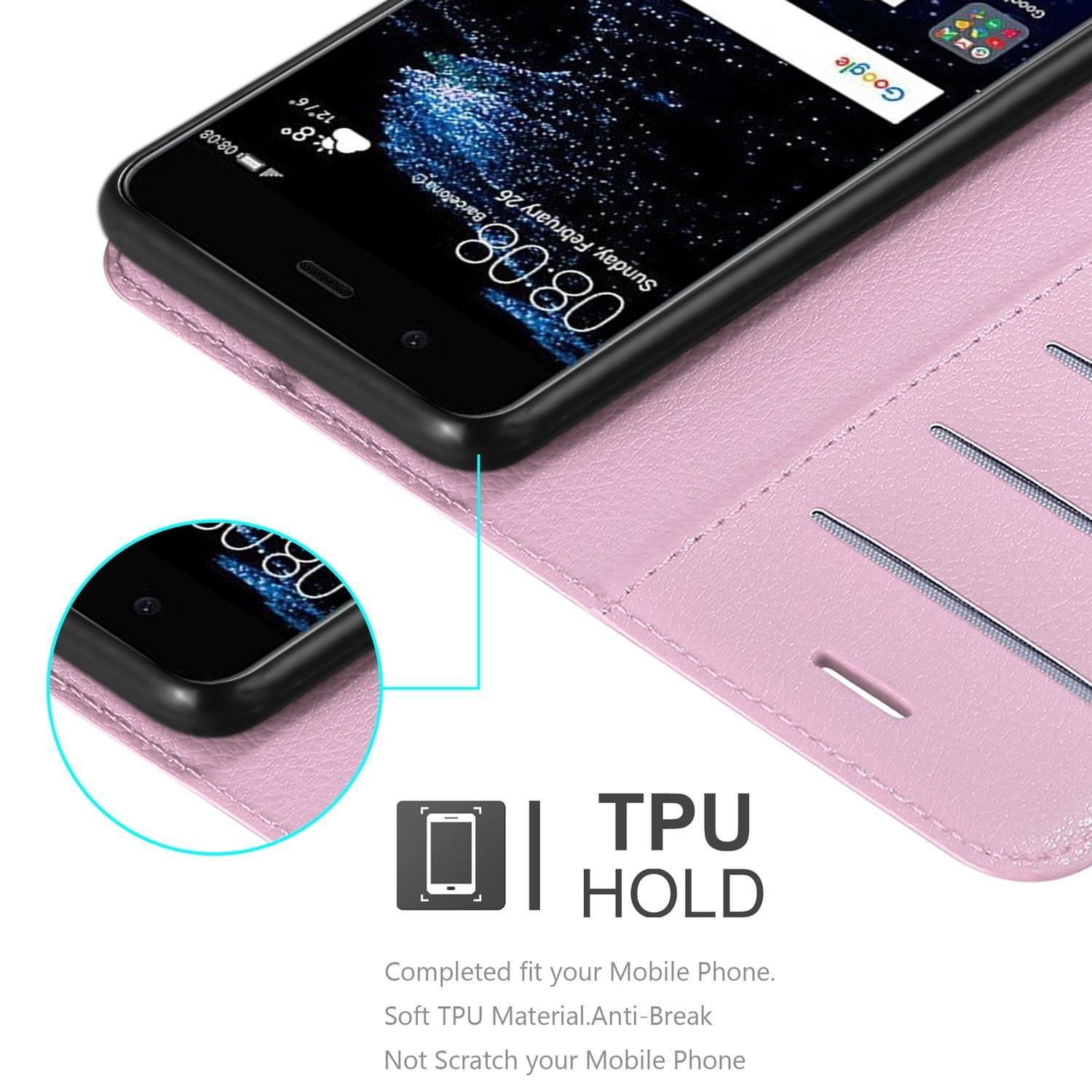 Cadorabo Hülle für Huawei P10 Standfunktion, Kartenfach