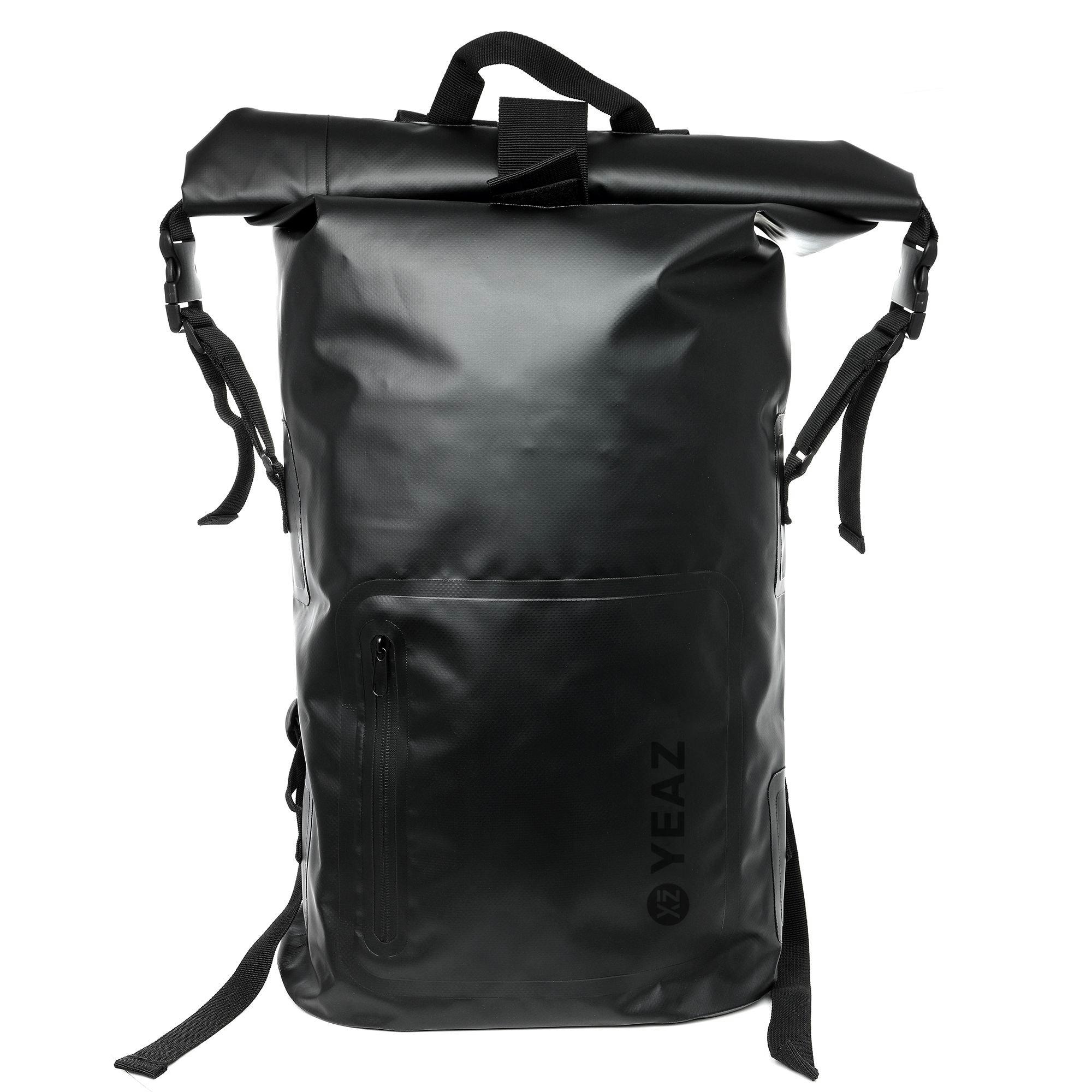 YEAZ STOCKHOLM Wasserfester Rucksack schwarzes Logo