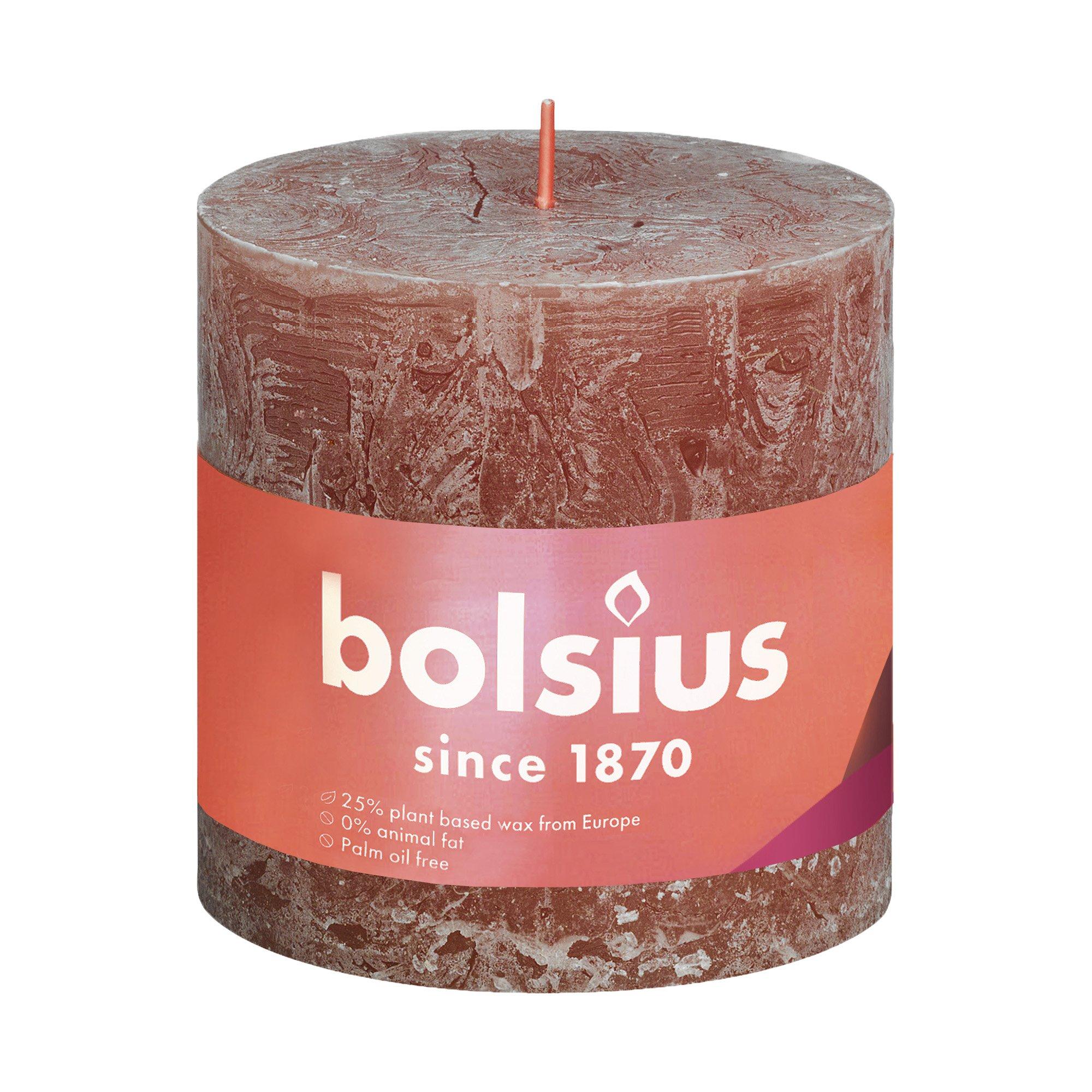 bolsius Kerze Wildleder Braun\n