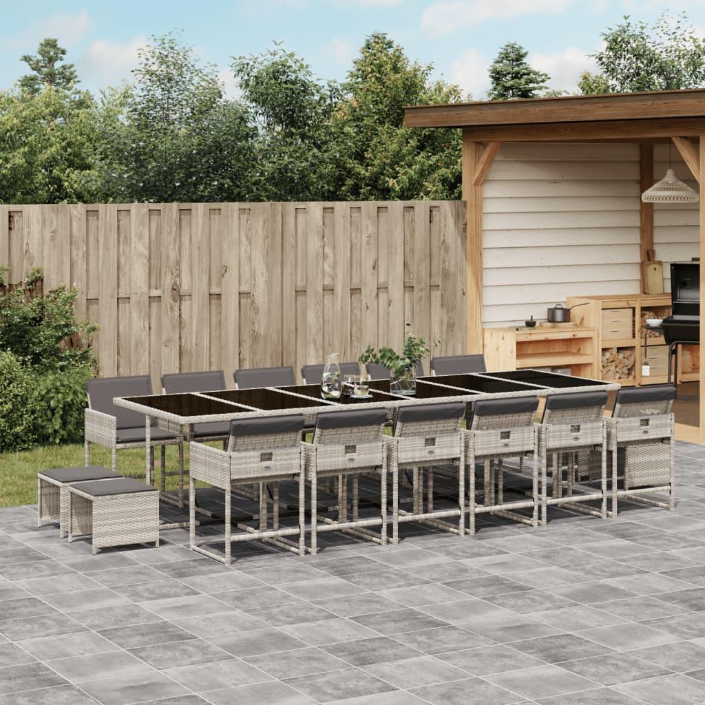 VidaXL Garten essgruppe poly-rattan