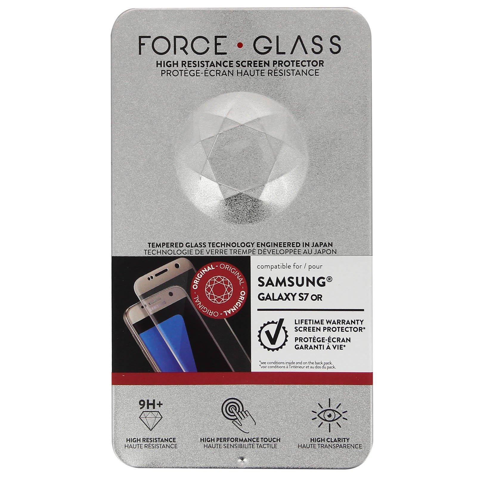 Force Power Screen Schutz Samsung Galaxy S7 Gold